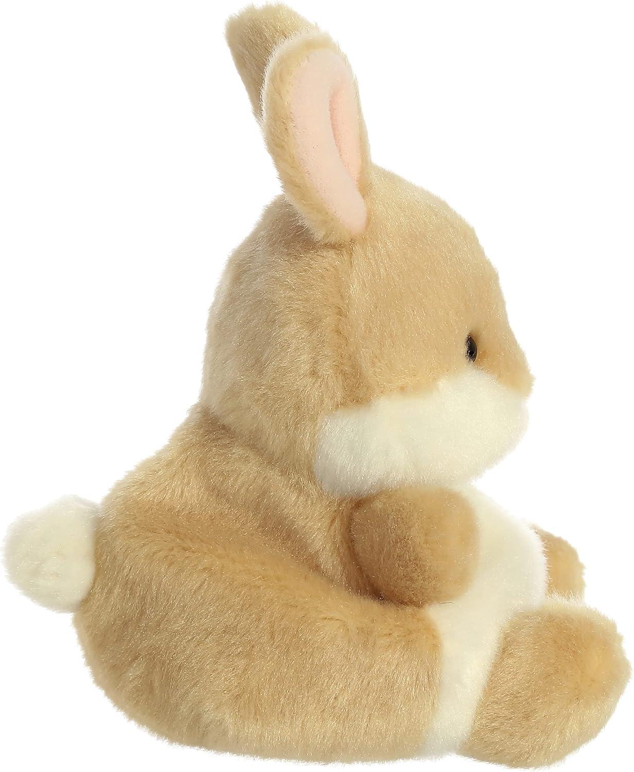 Aurora Mini Ella Bunny Palm Pals Adorable Stuffed Animal Brown 5"