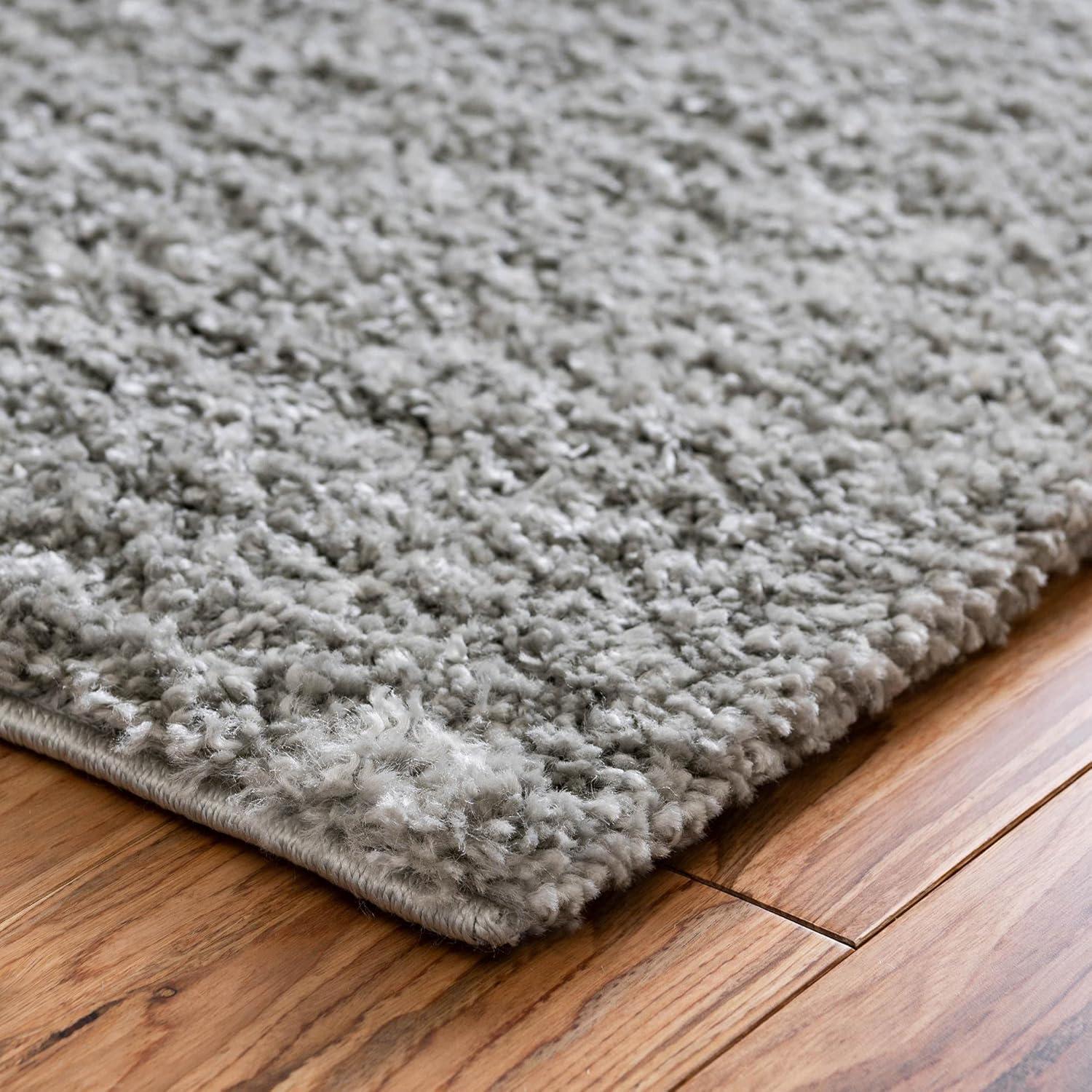 Unique Loom 8' 0 x 10' 0 Davos Shag Dusty Rose Area Rug