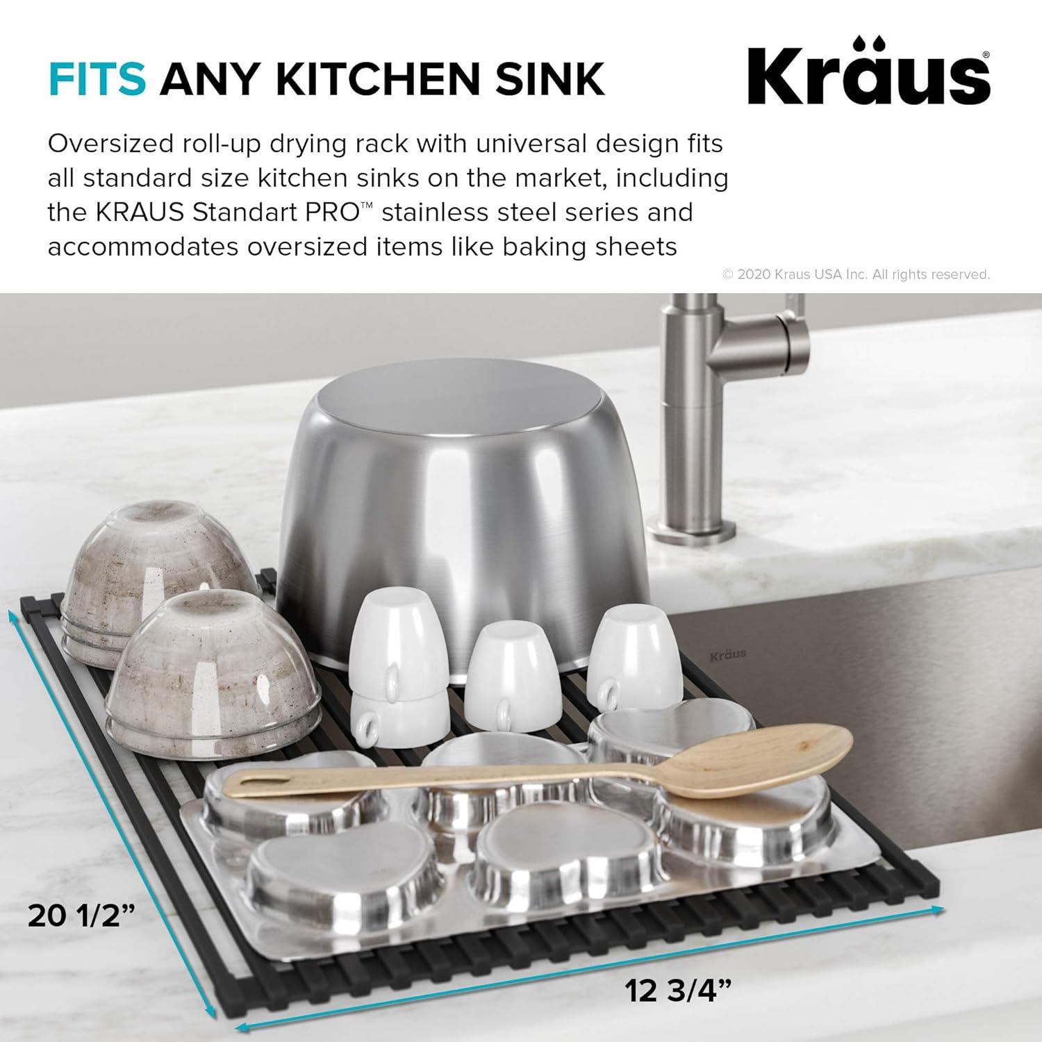 Kraus Kore Over the Sink Dish Rack