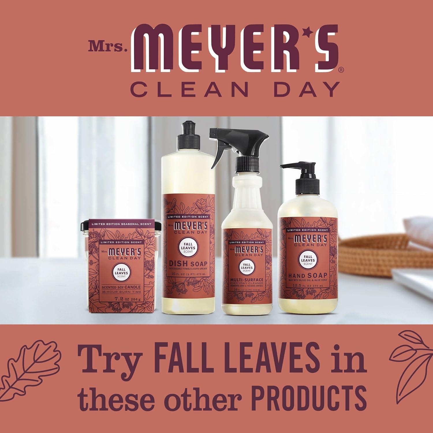 Mrs. Meyer's Clean Day Fall Leaves Soy Candle Large