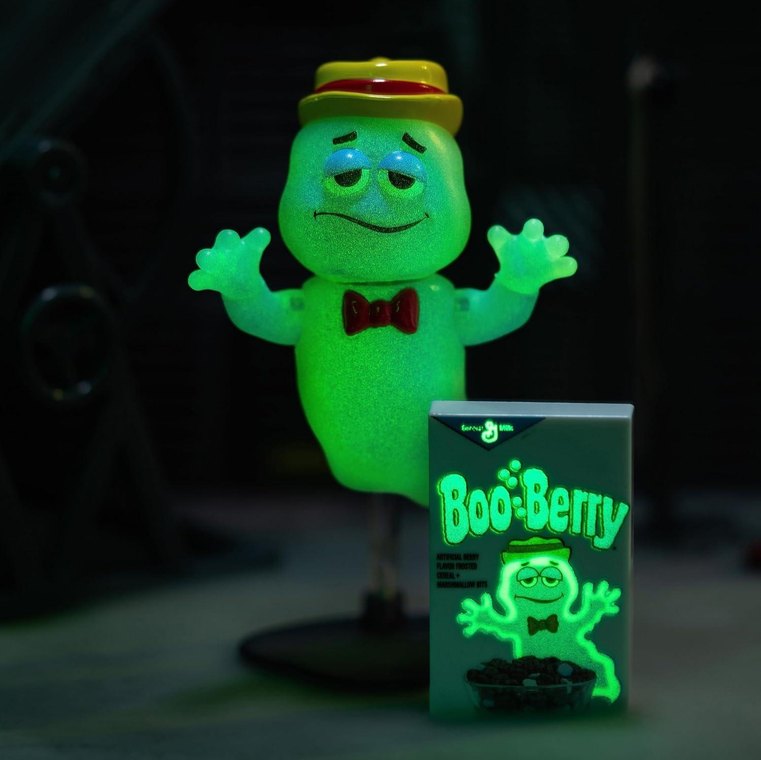 General Mills 6" Scale Boo Berry Glow In The Dark Action Figure