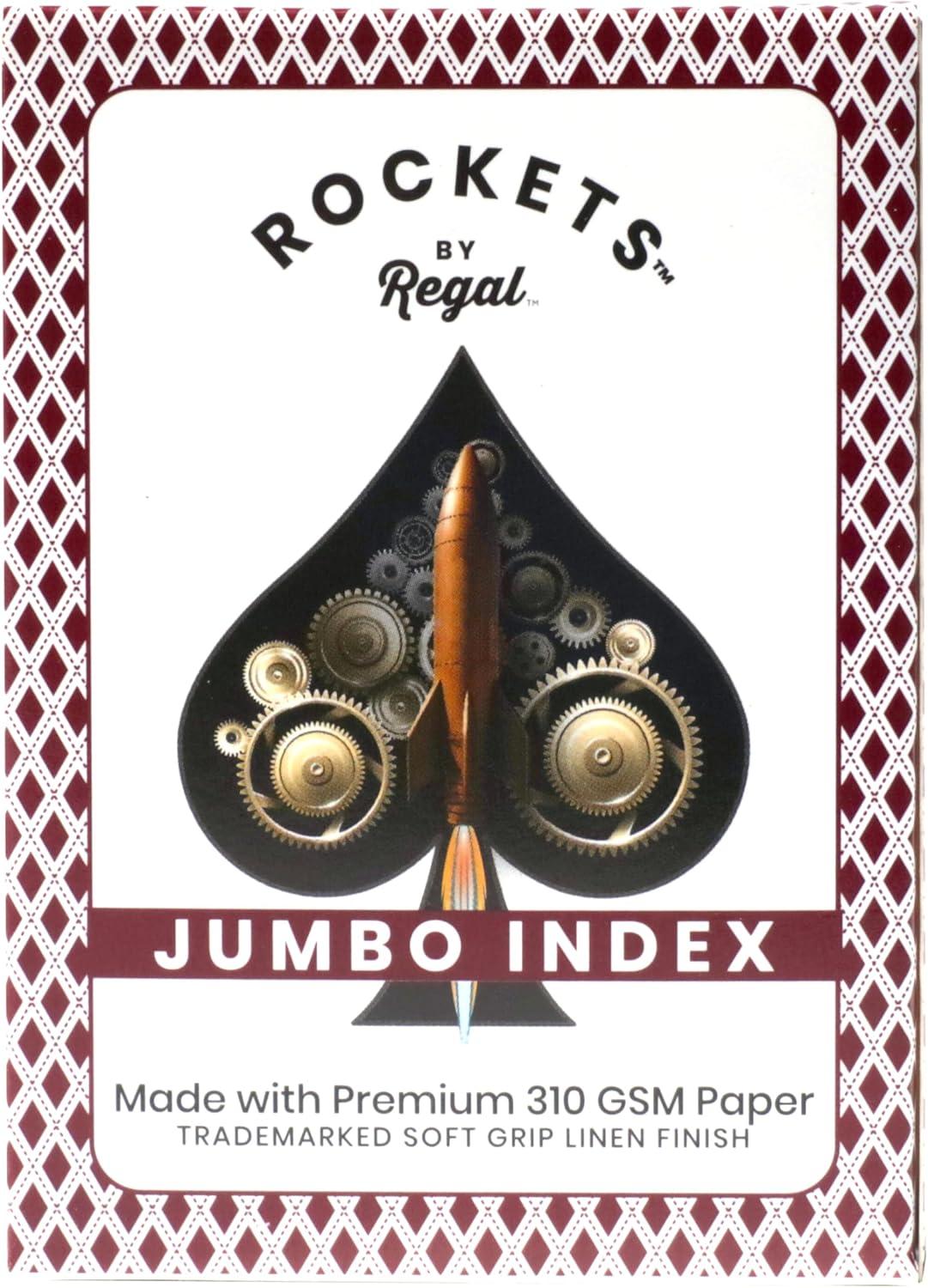 Regal Games, Monaco Casino Standard Playing Cards, Versatile Game Option, 48 Pack (24 Red Deck, 24 Blue Deck)