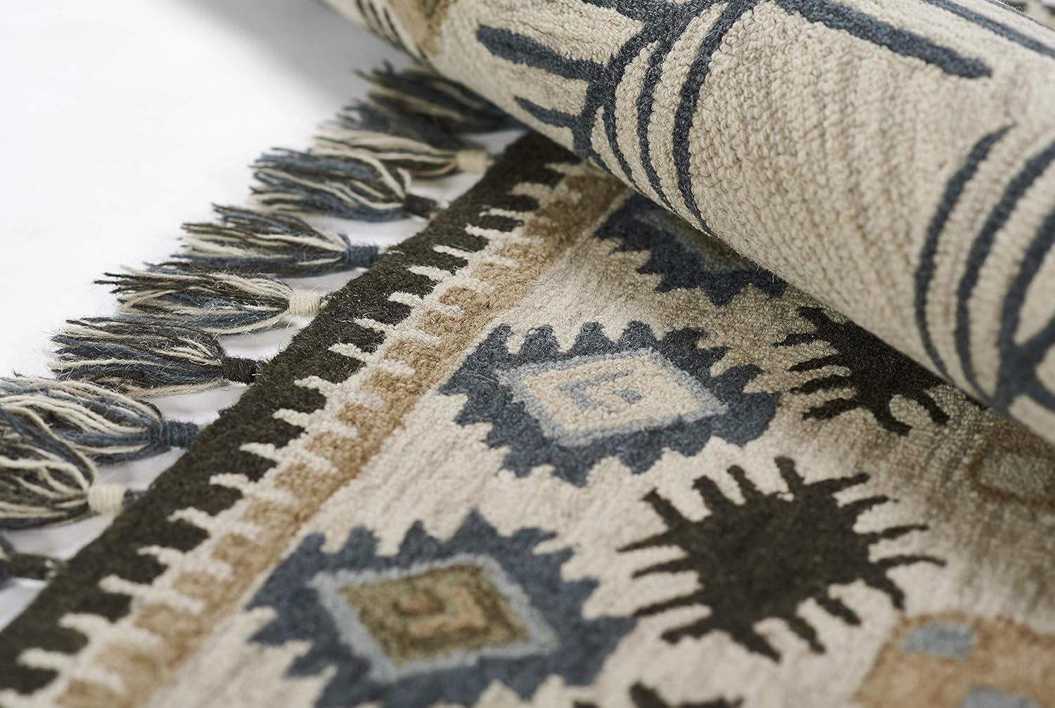 Momeni Tahoe Hand Tufted Wool Transitional Ivory Area Rug 2' X 3'