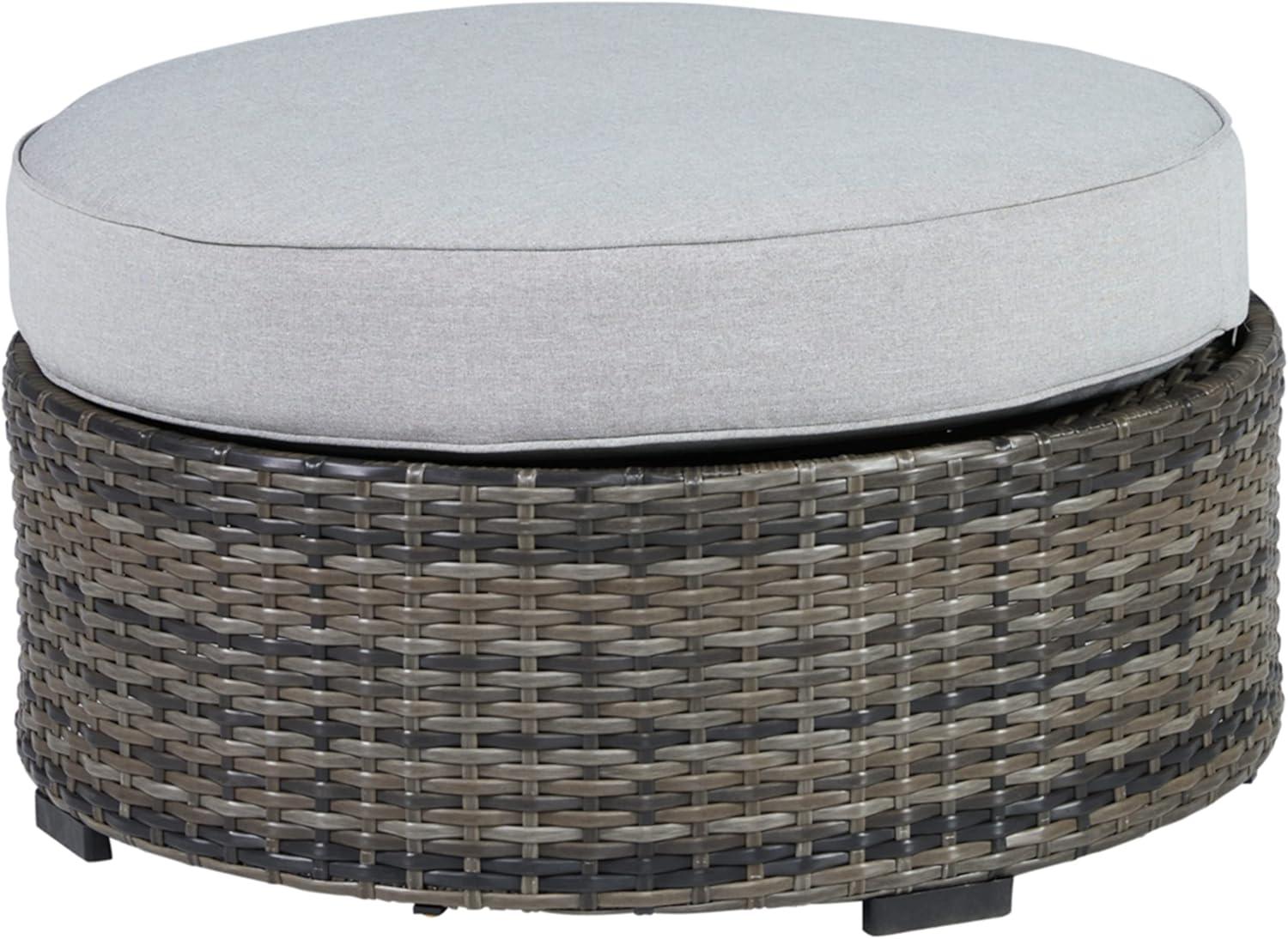 Outdoor Ottoman with Cushion