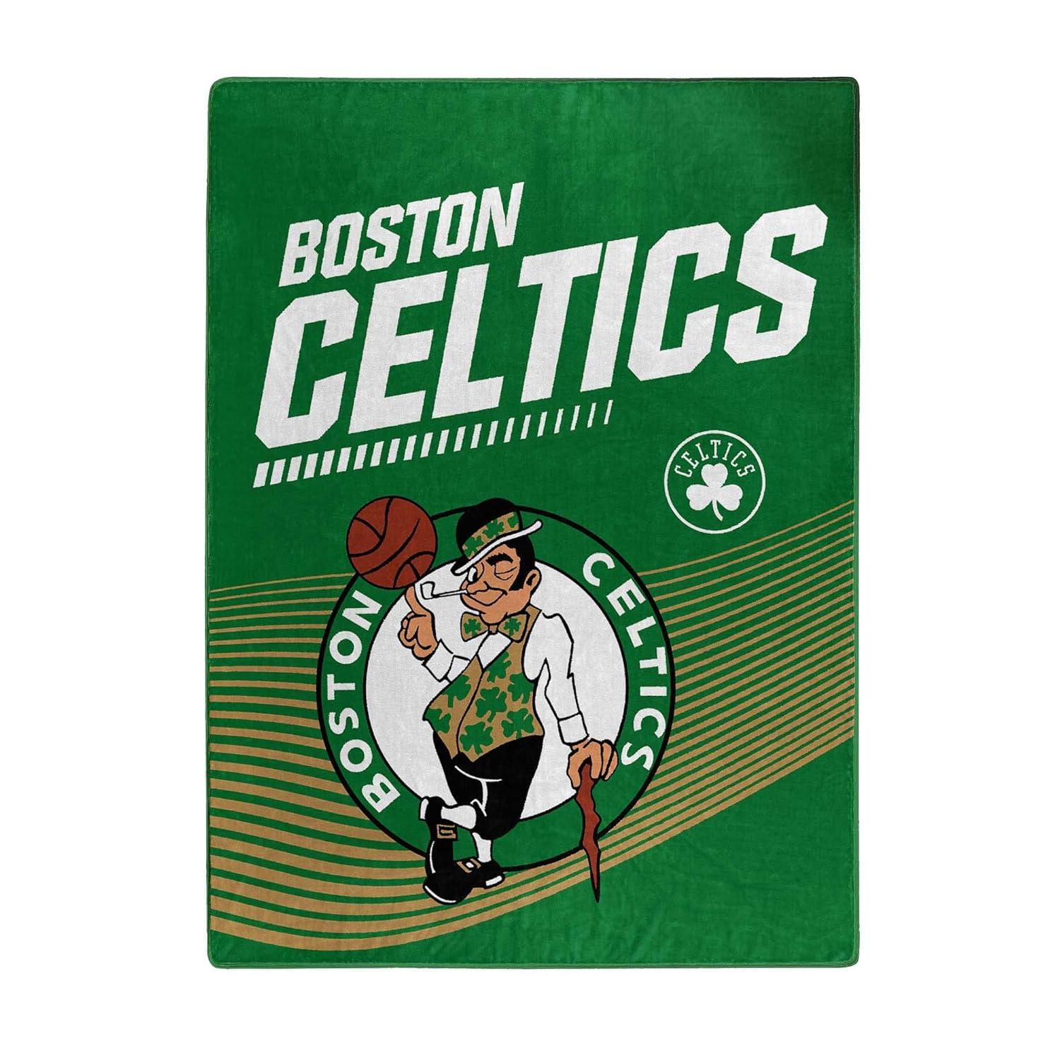 NORTHWEST NBA Boston Celtics 60" x 80" Raschel Throw Blanket