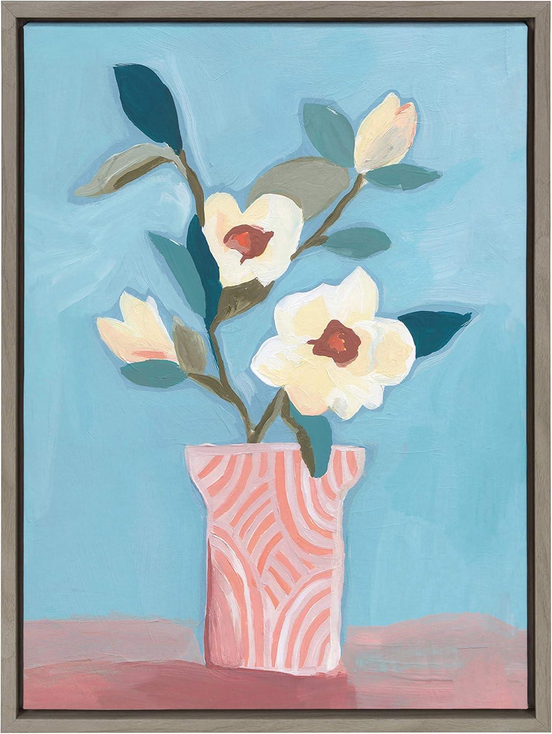 " Magnolia Blooms " by Kate Aurelia Studio Painting Print