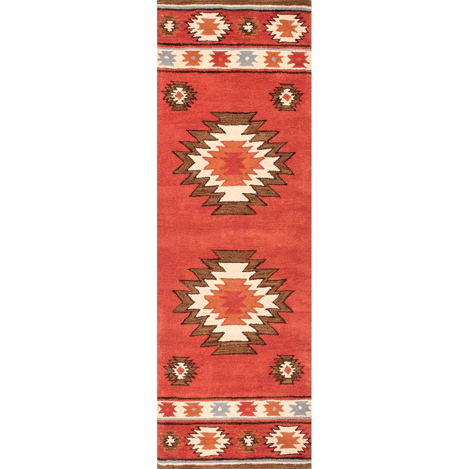 Shyla Abstract Sage Doormat 3 ft. x 5 ft. Area Rug