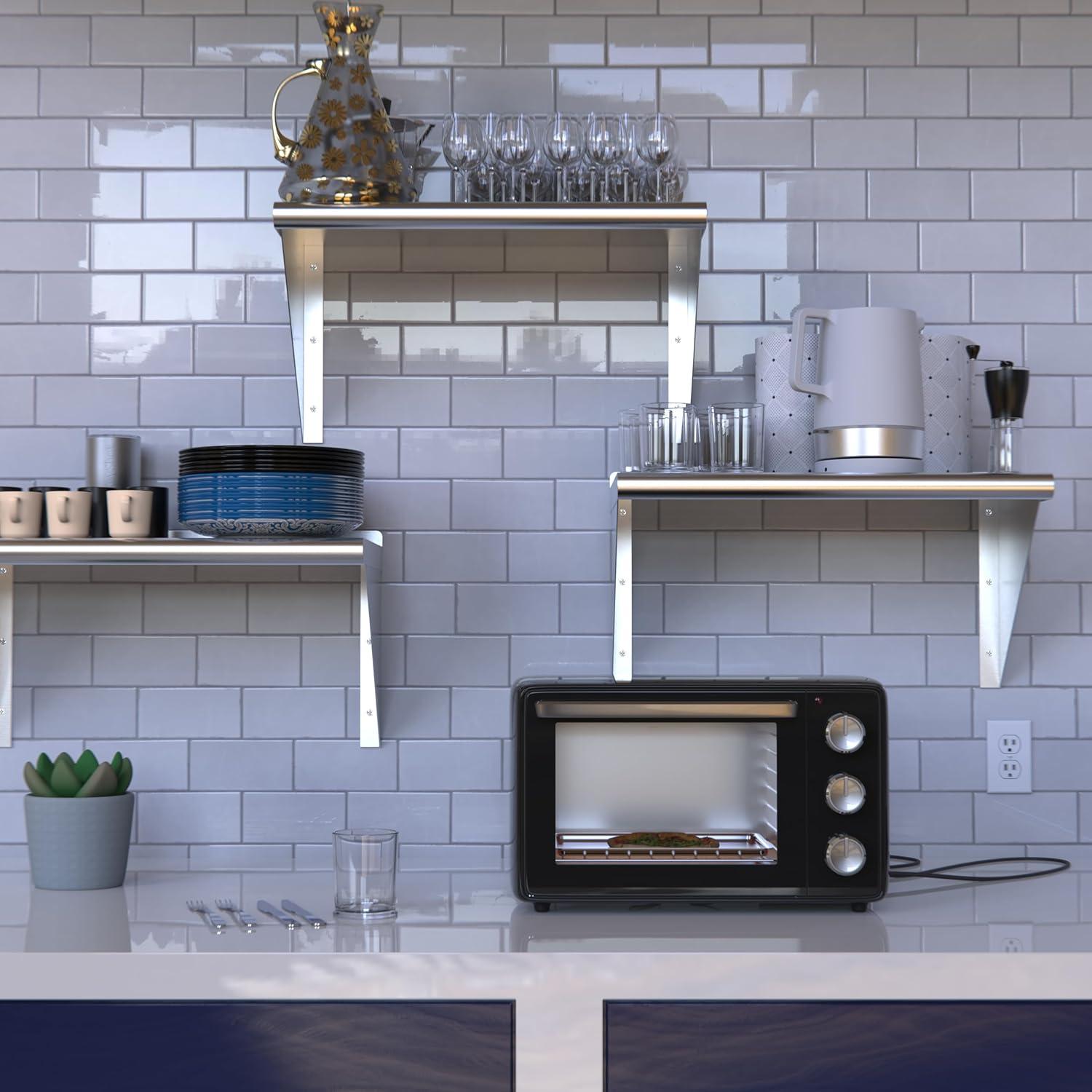 Amgood Utility Metal Wall Shelf. & Reviews | Wayfair