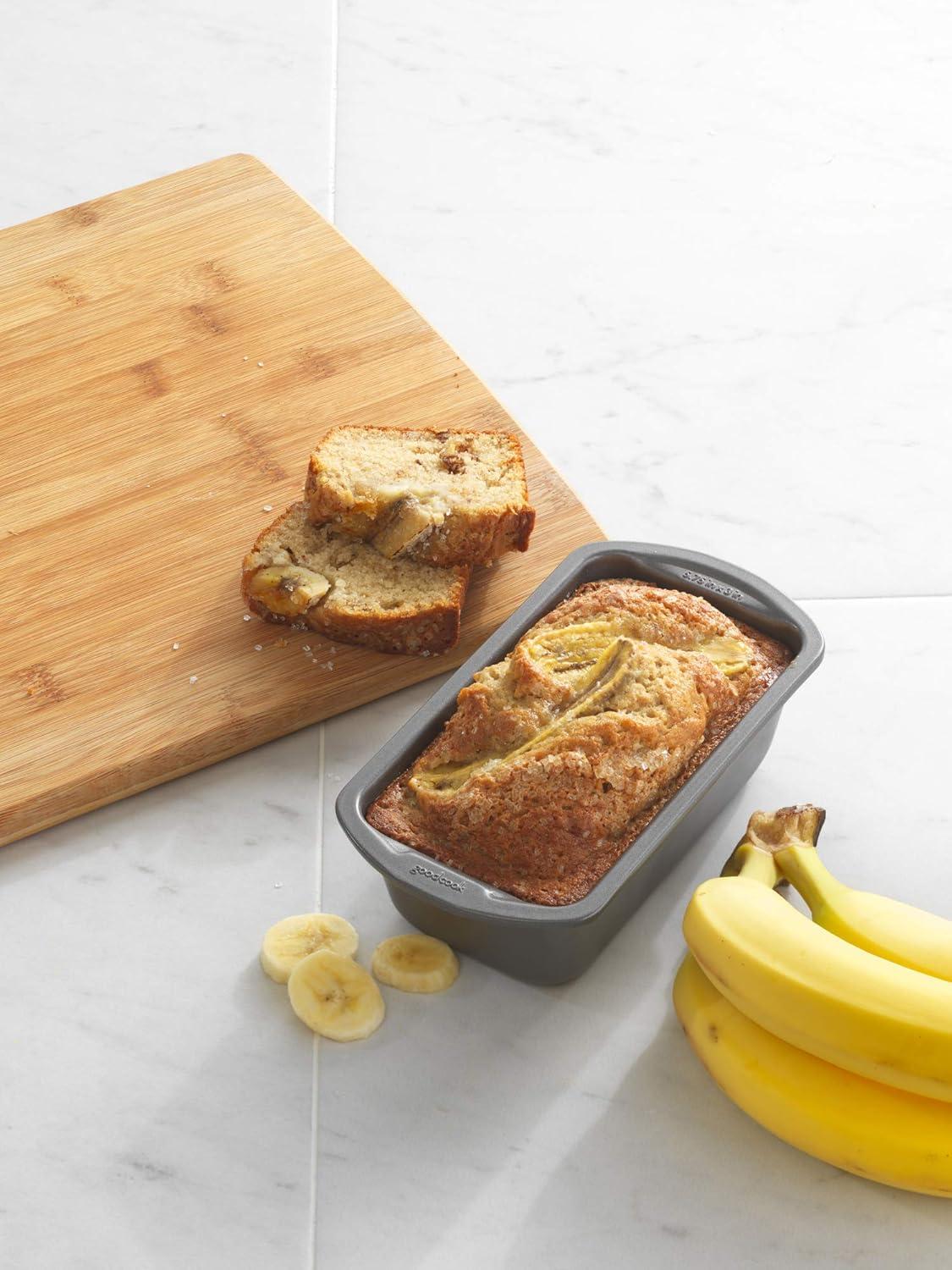 Goodcook Steel 5.75"x 3"x 2.05" Mini Non-Stick Loaf Pan