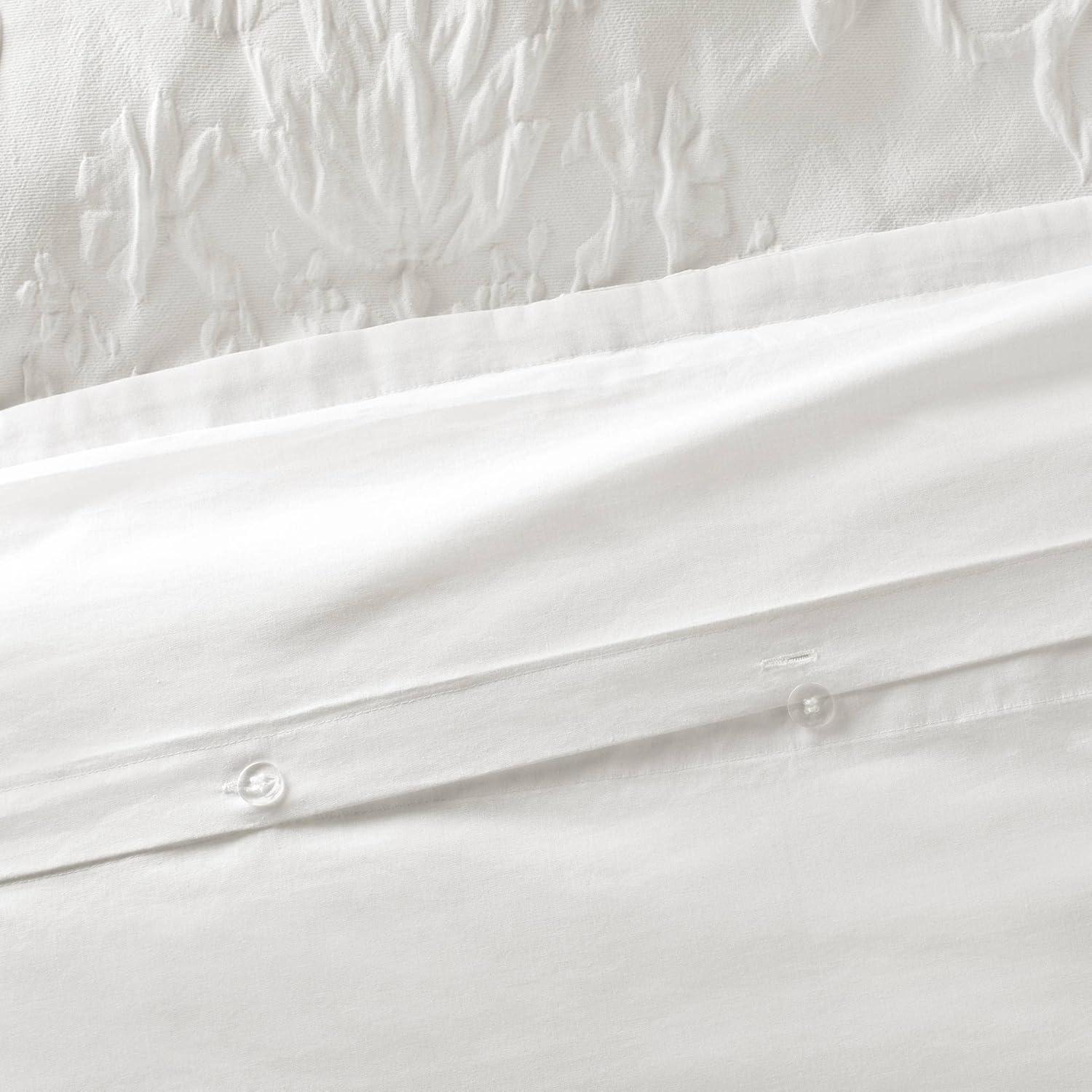 Rowland Duvet Set White - Laura Ashley