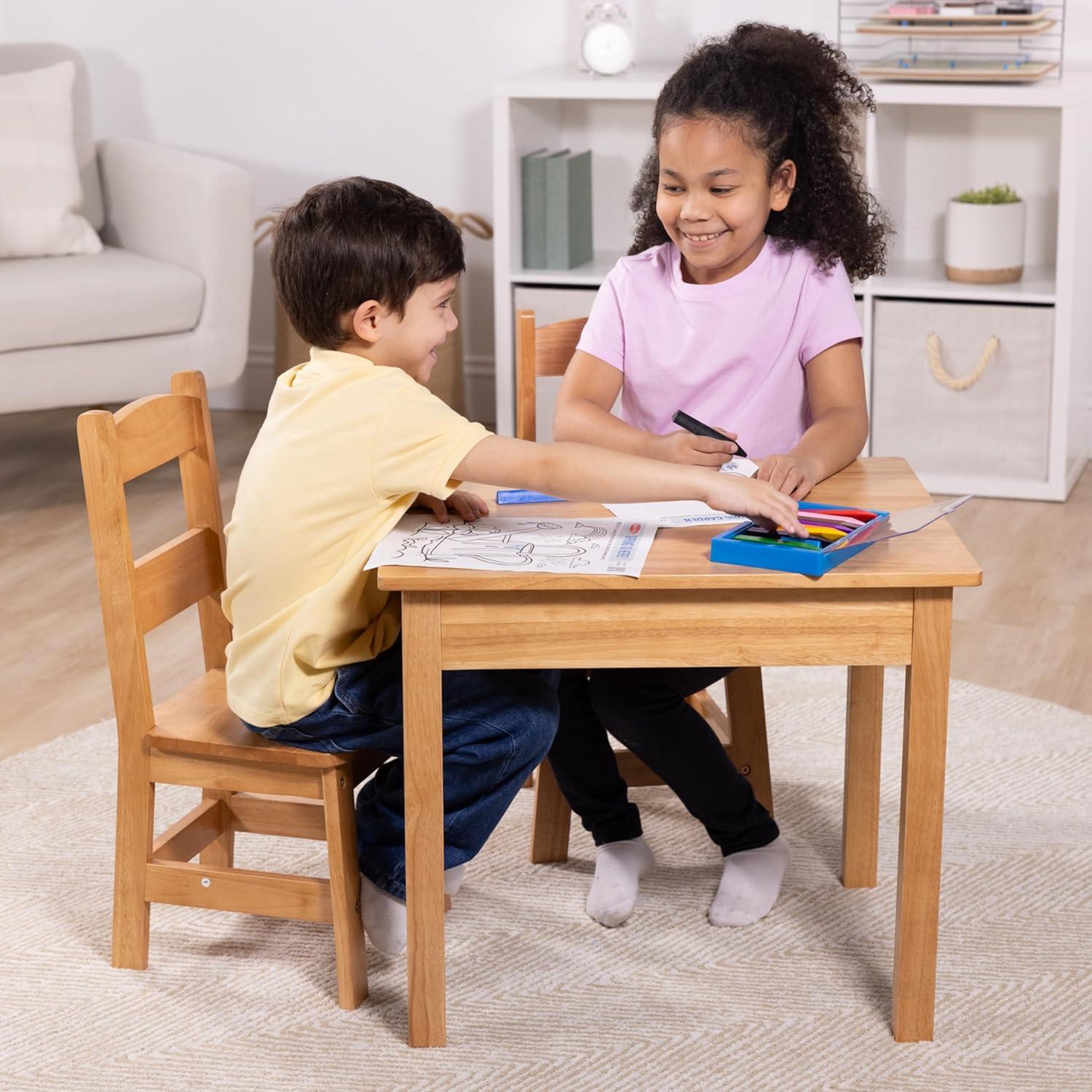 Melissa & Doug Kids Play Or Activity Table and Chair Set