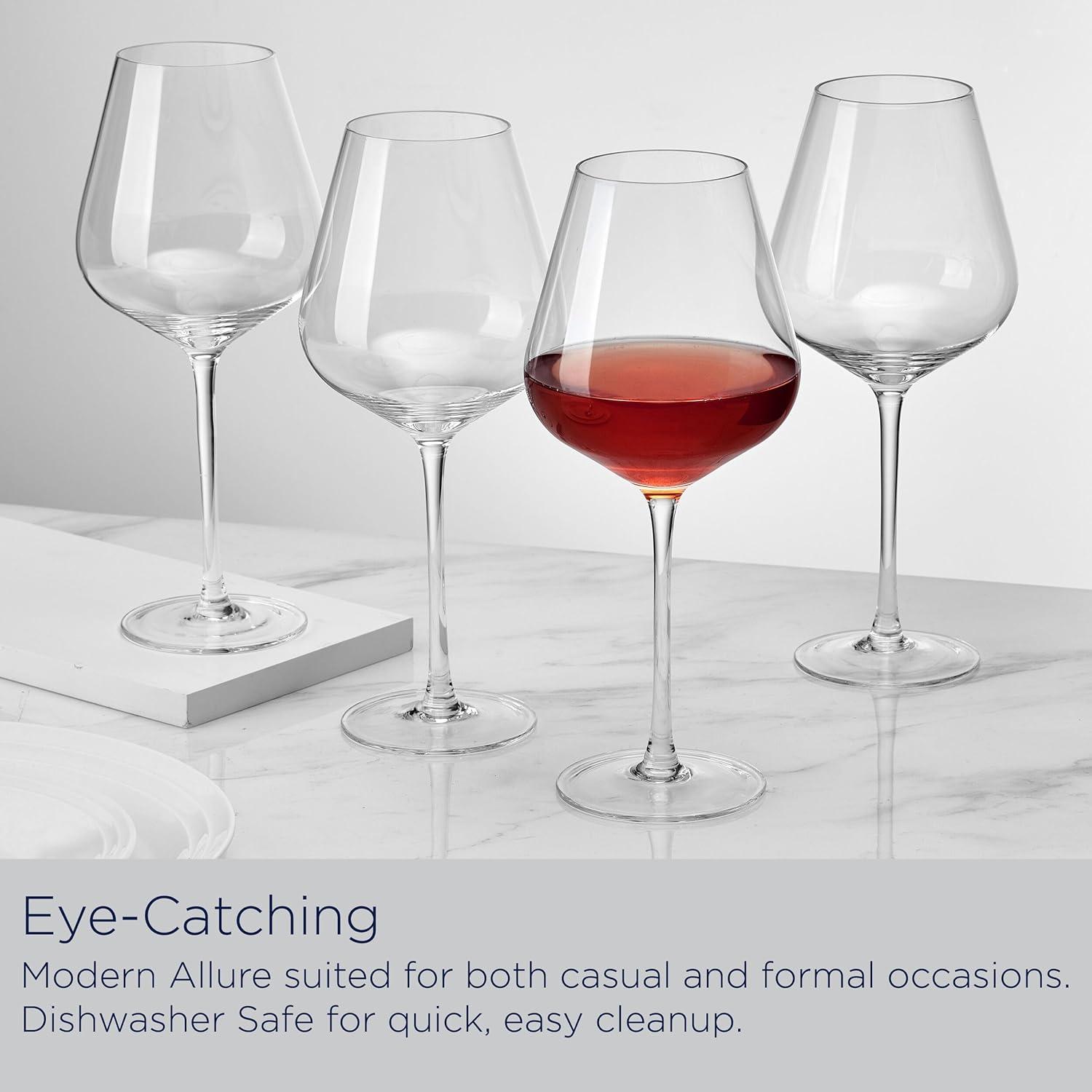 Mikasa Samantha Red Wine Glass, Set Of 4, 24 Ounce