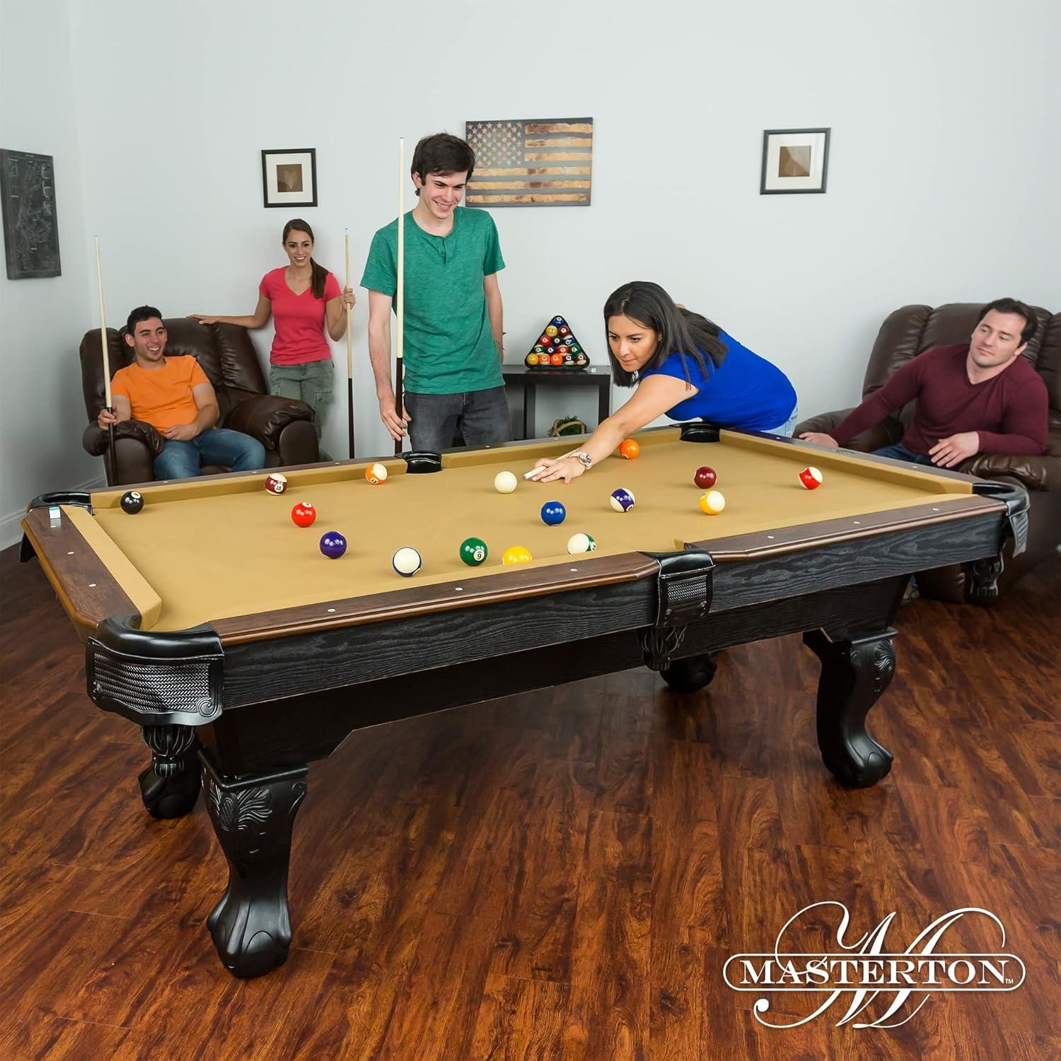EastPoint Sports Eastpoint Sports Masterton Billiard Pool Table - 87 Inch – Perfect For Family Game Room