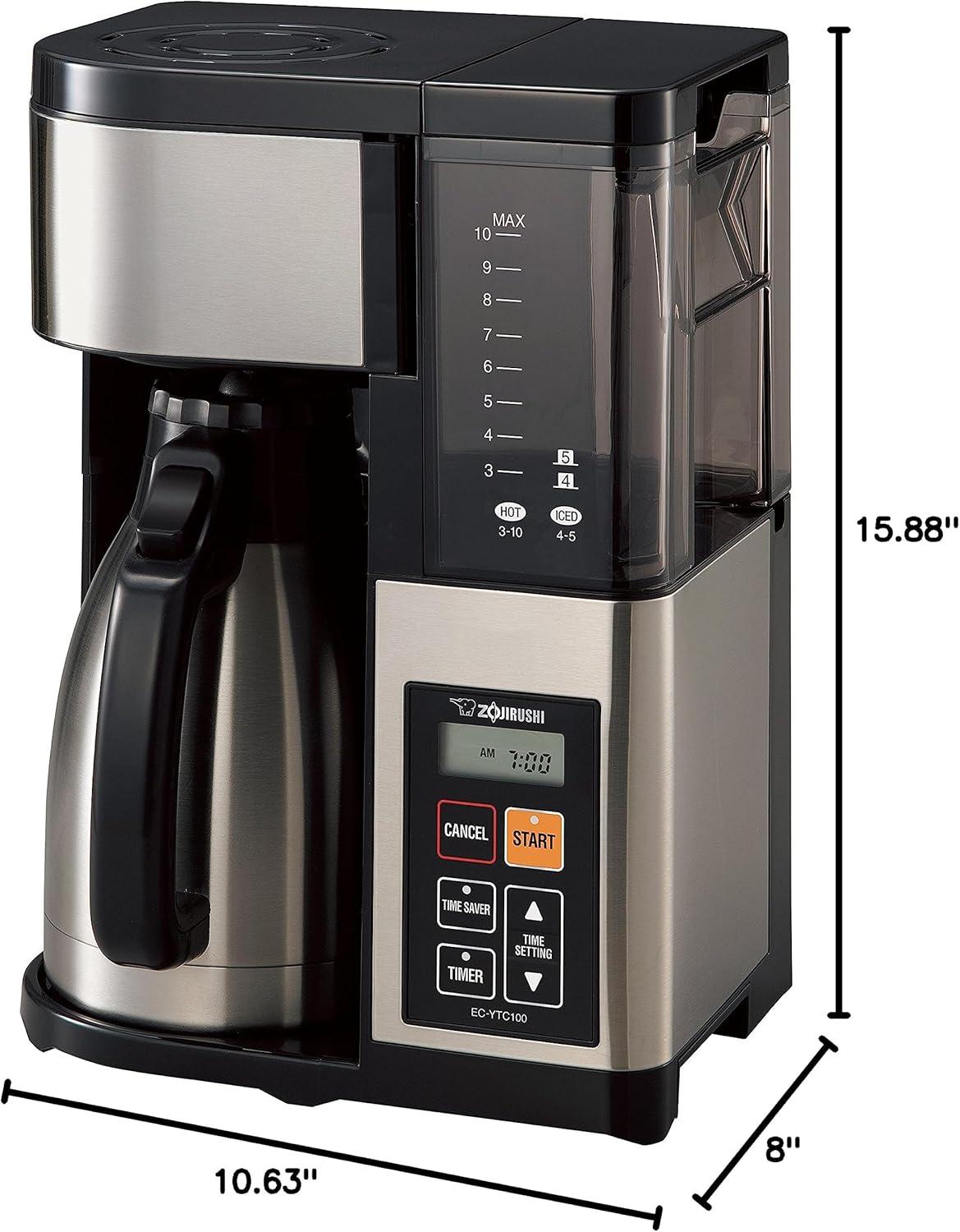 Zojirushi Fresh Brew Plus 10-Cup Coffee Maker with Thermal Carafe