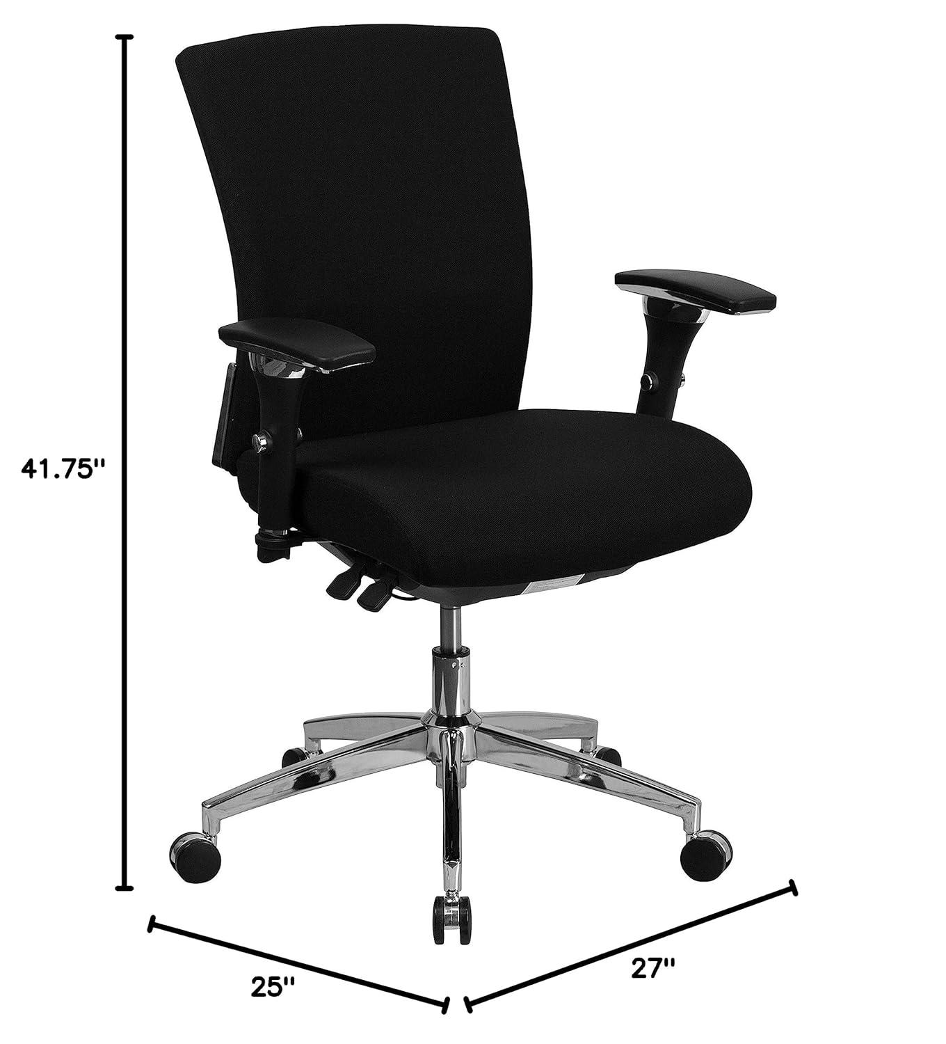 Flash Furniture Miguel 24/7 Intensive Use Executive Swivel Ergonomic Office Chair | Wayfair