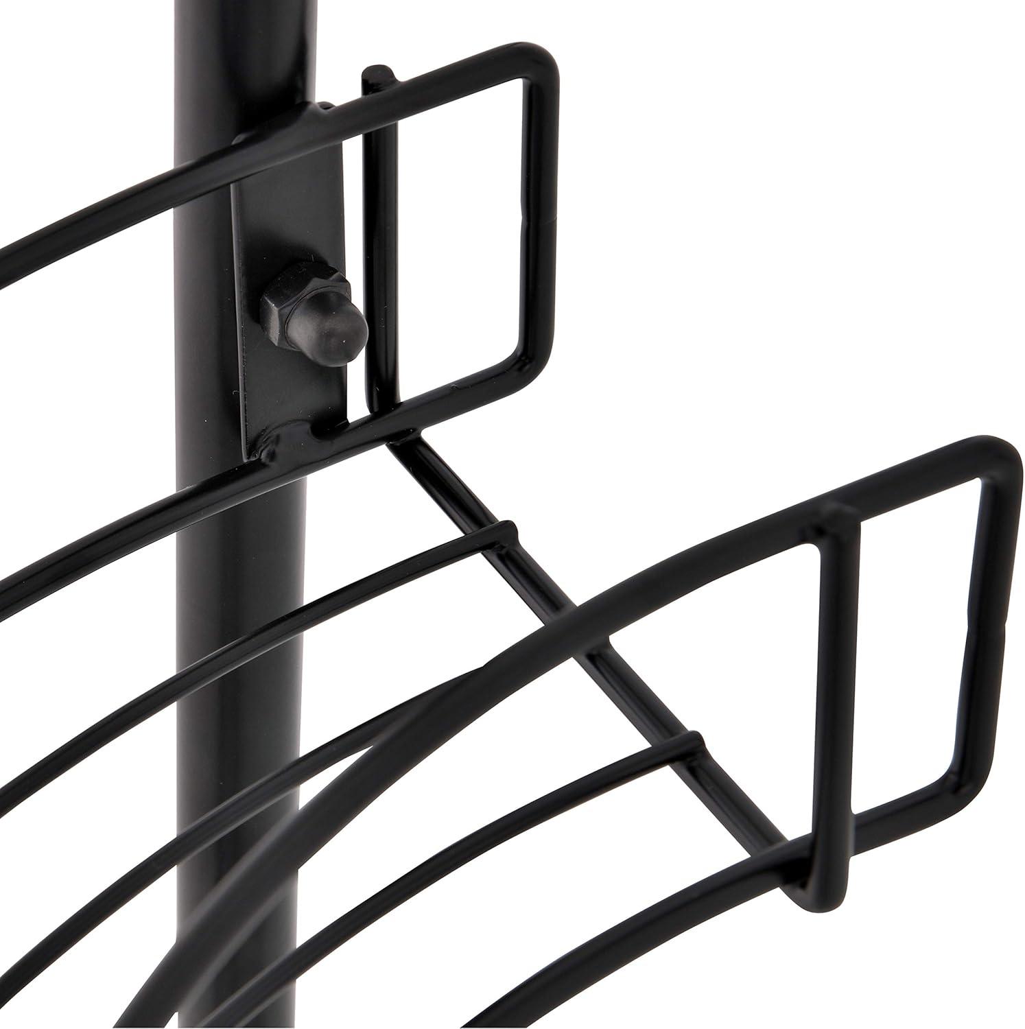 MyGift Bathroom Chrome Metal Under Sink Organizer