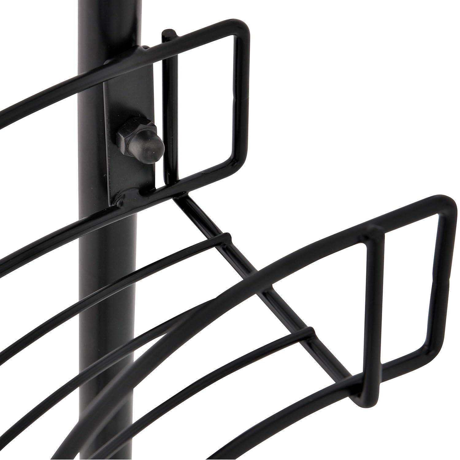 MyGift Bathroom Chrome Metal Under Sink Organizer