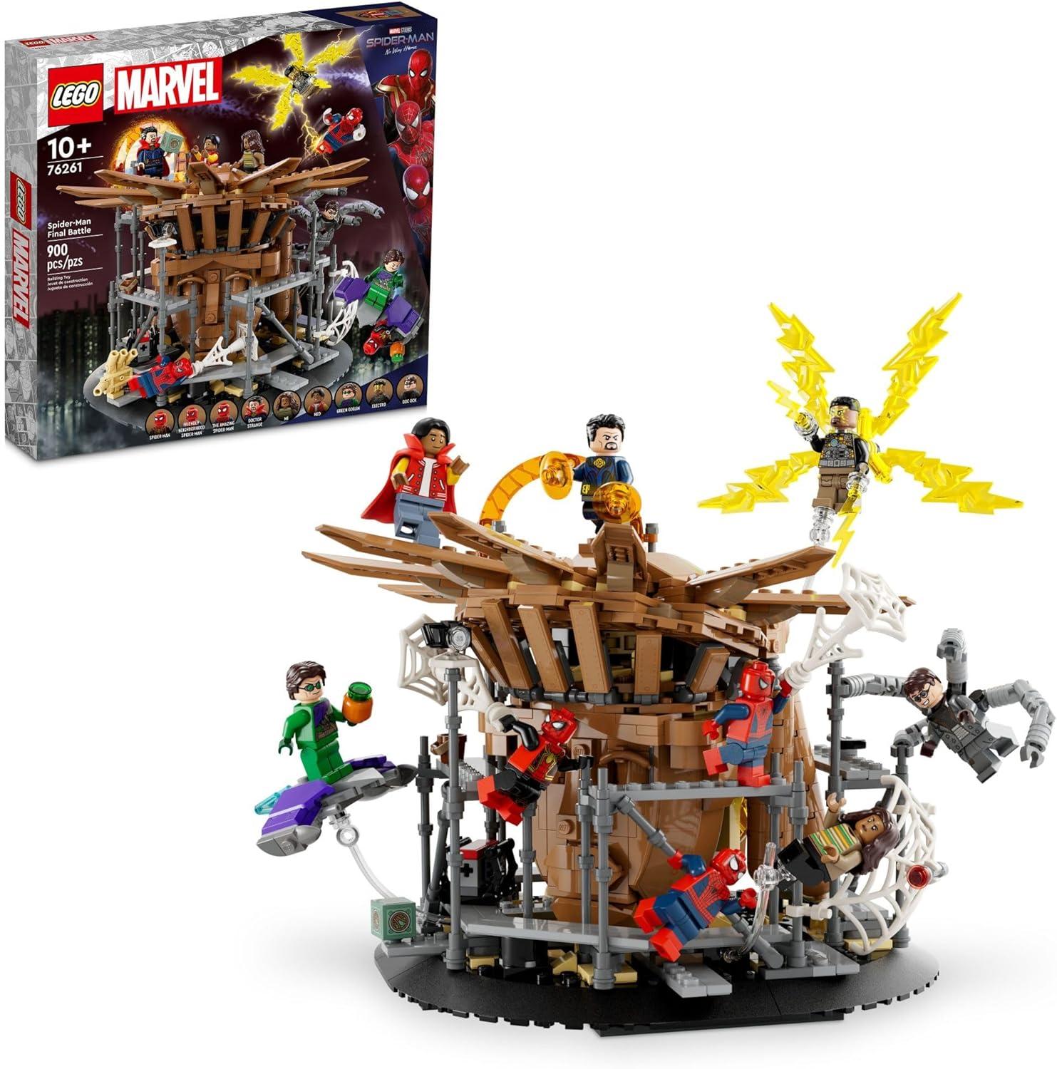 LEGO Marvel Spider-Man Final Battle Collectible Display Set 76261