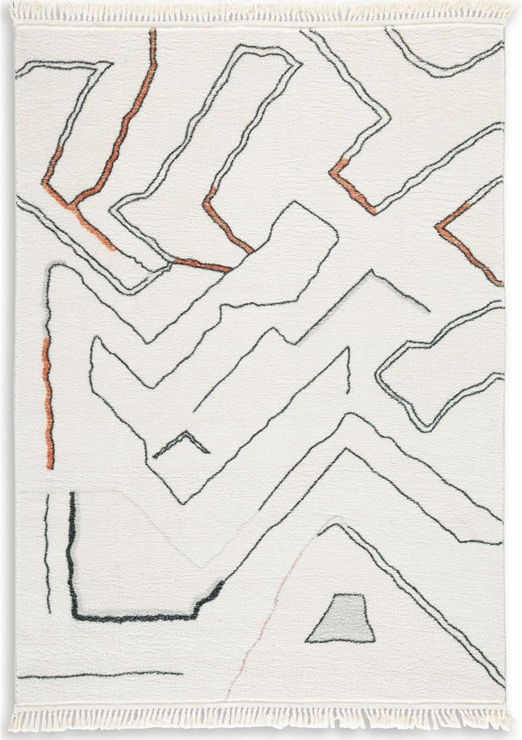 Signature Design by Ashley Contemporary Cadeworth 5' x 7' Rug  Multi