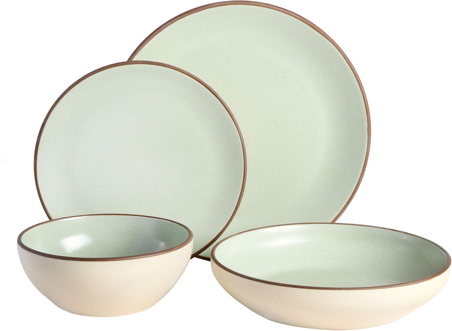 Gibson Elite Contempo 16 Piece Dinnerware Set, Service for 4