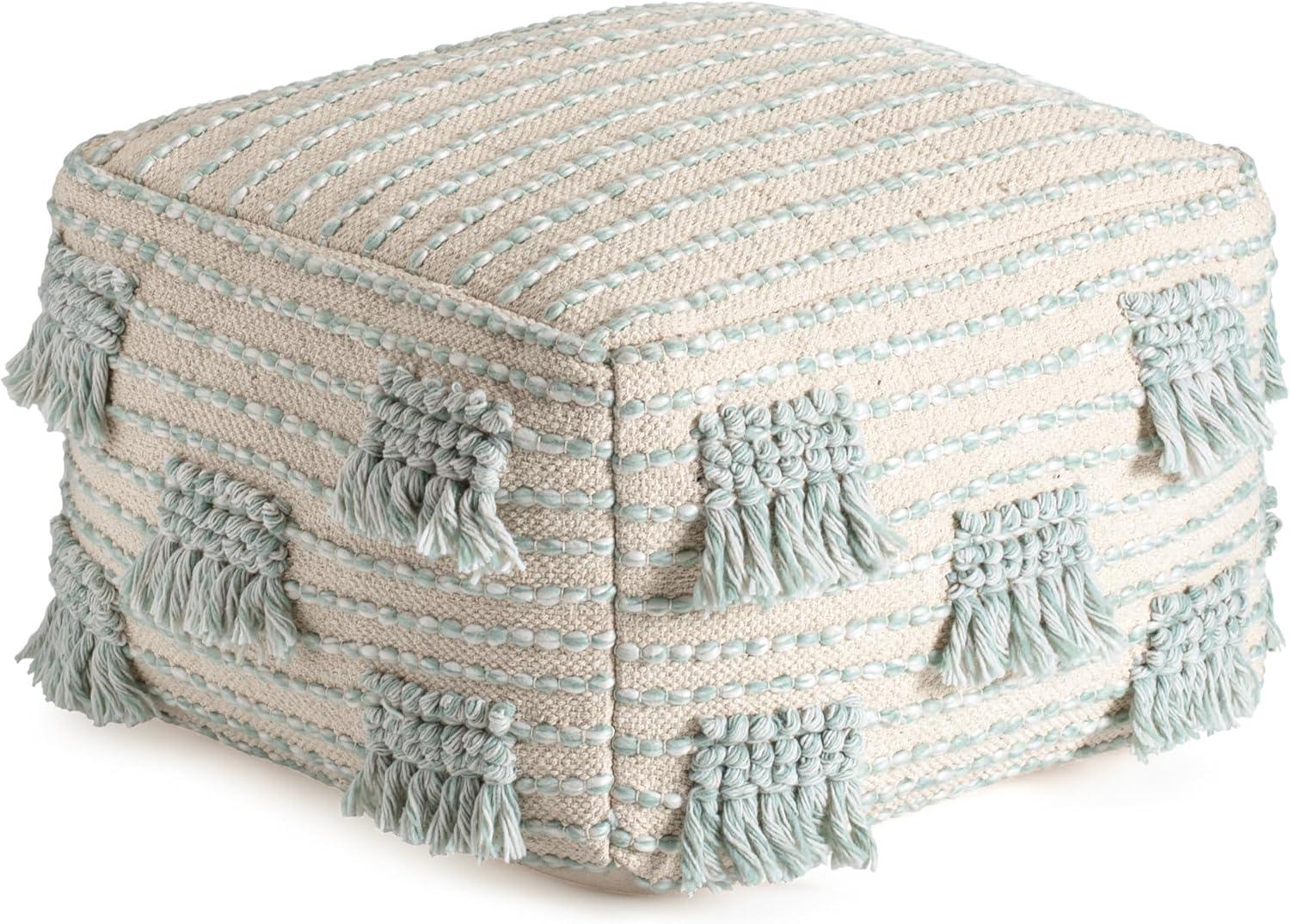 Cherokee Pouf Cream - Anji Mountain