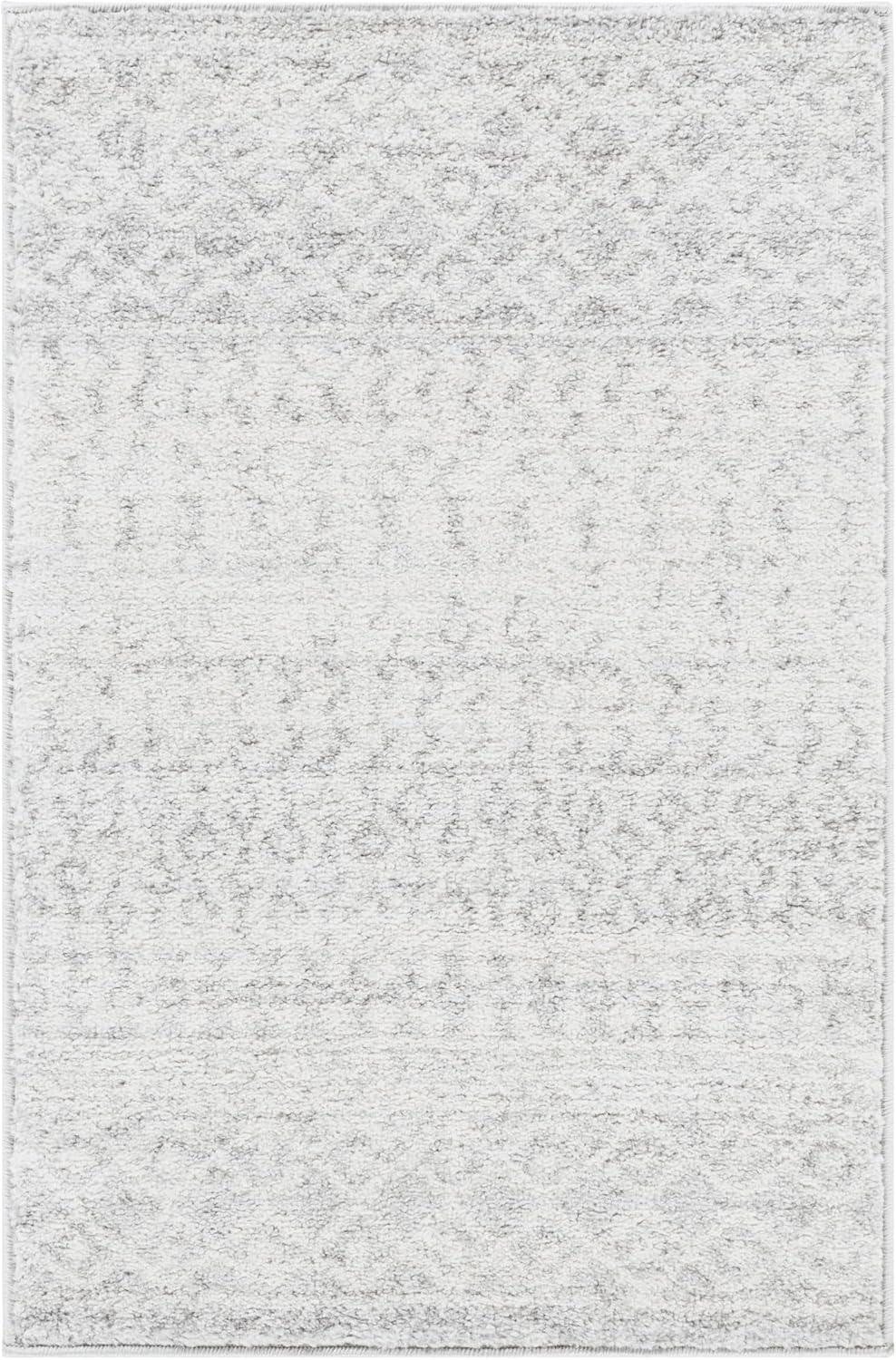 Livabliss 6'7"x9' Sweetgum Global Rug Cream: Traditional Rectangle, Medium Pile, Fade & Stain-Resistant