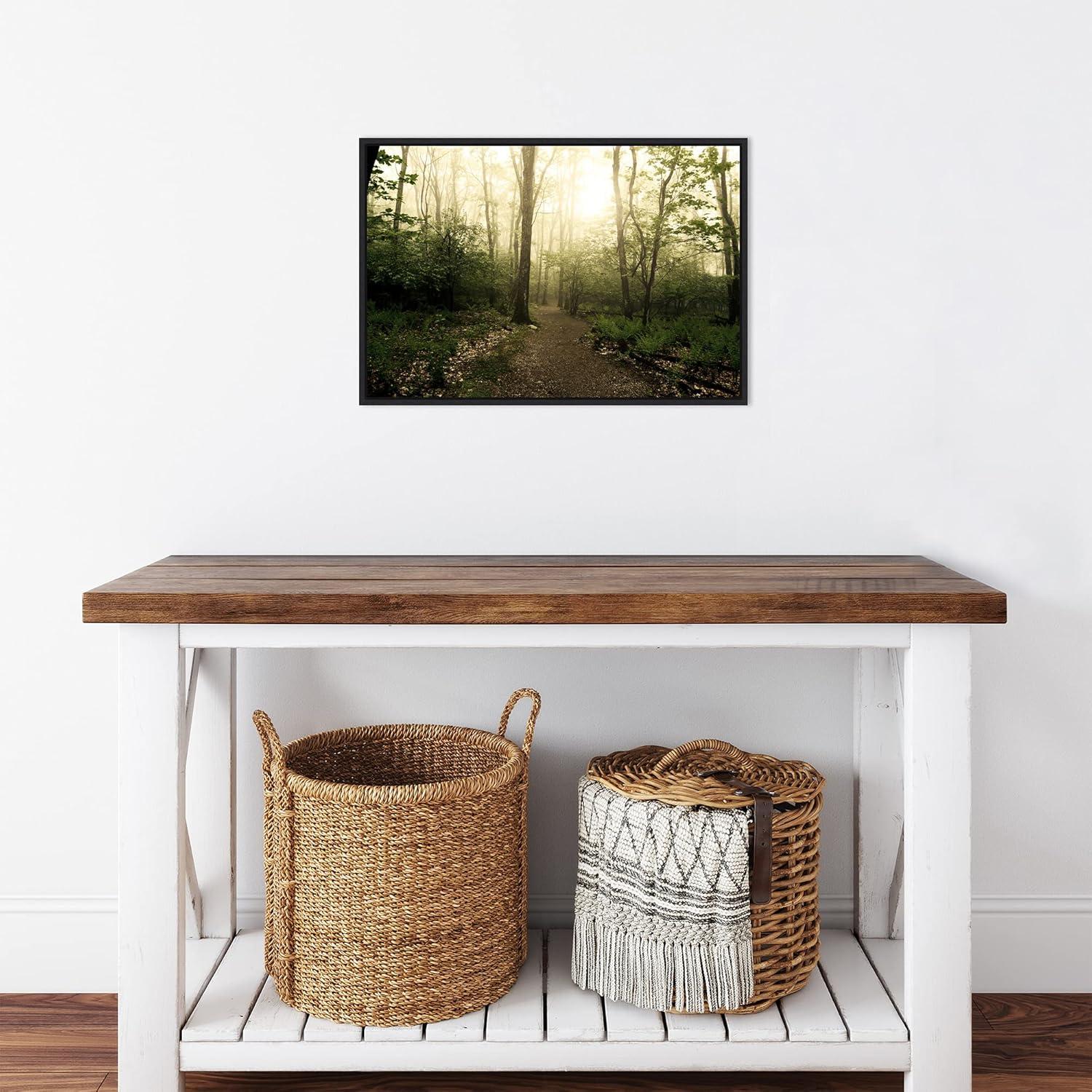 Amanti Art Appalachian Trail by Andy Magee Framed Canvas Wall Art