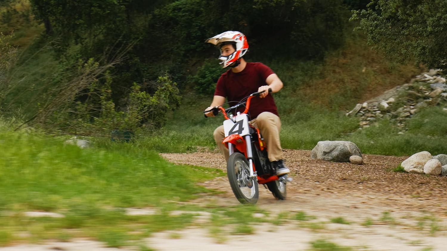 Razor Boy's 16" Dirt Rocket MX500 High Performance Electric Motocross Bike