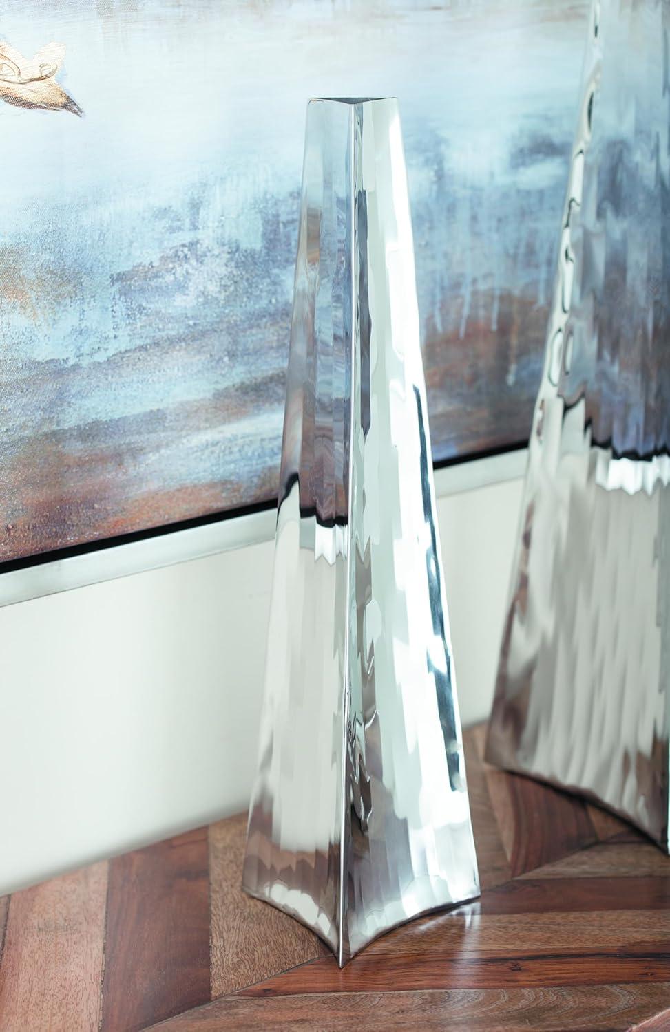 Ousmane Stainless Steel Floor Vase
