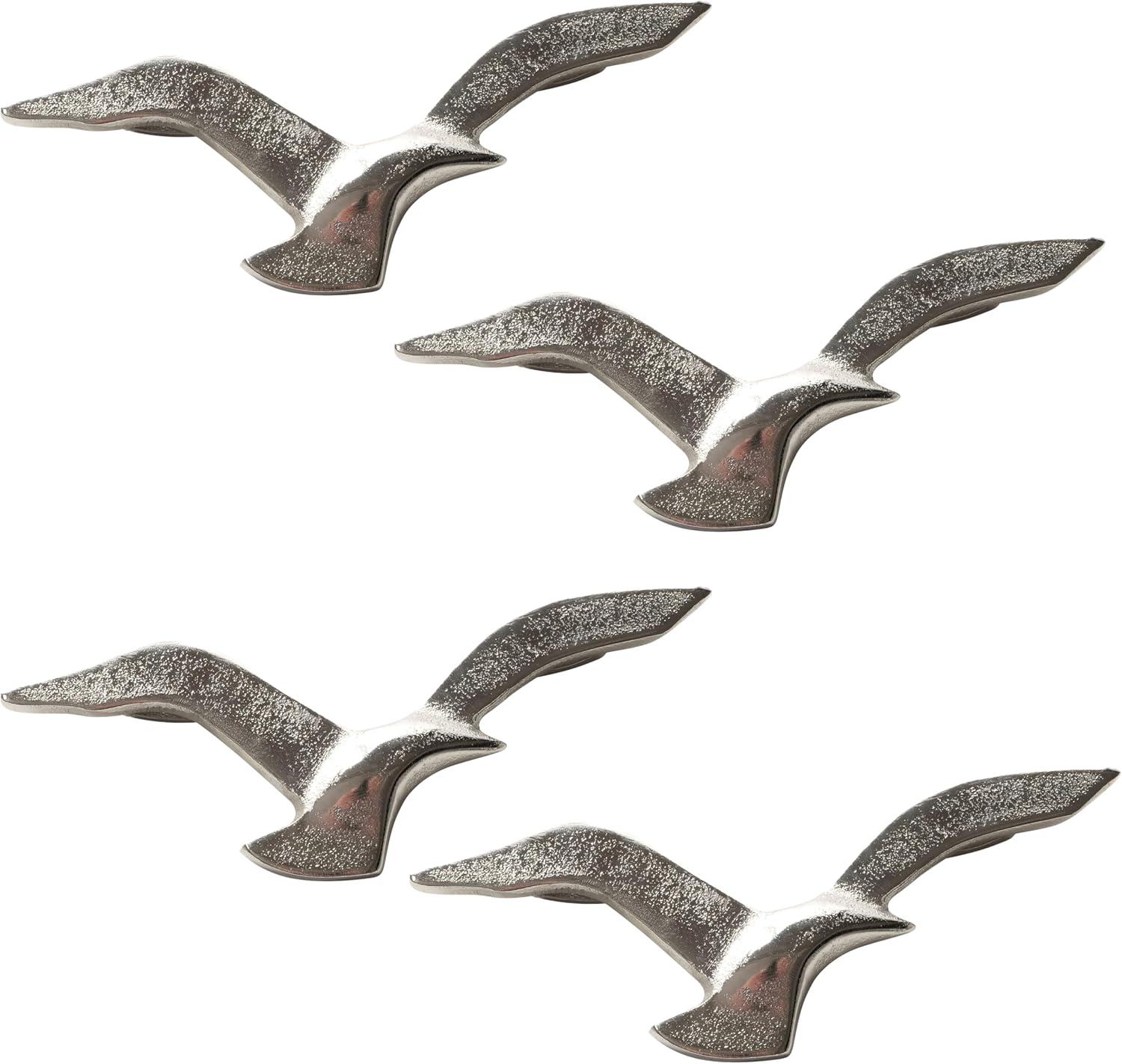 Whole House Worlds Americana Handmade Animals Wall Decor on Metal (Set of 4)