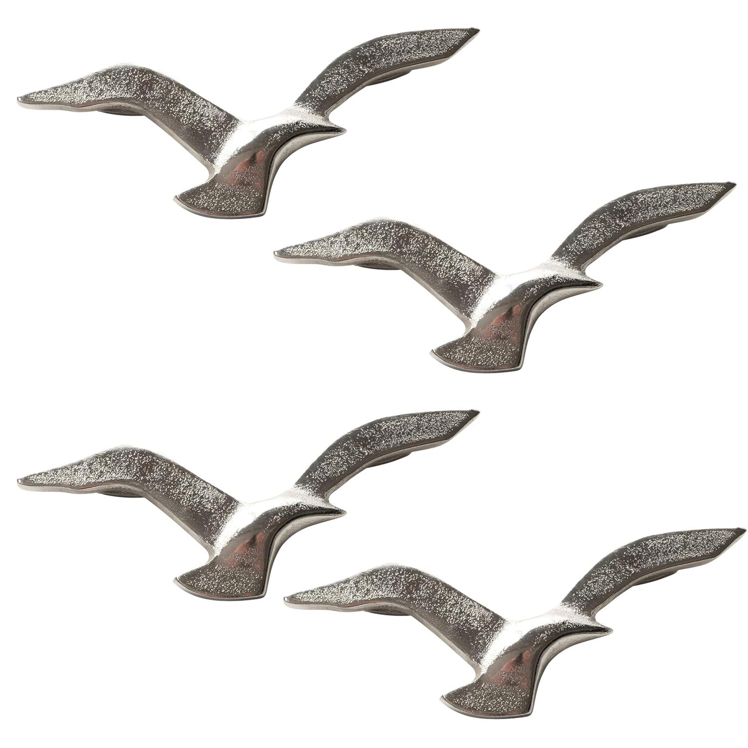 Whole House Worlds Americana Handmade Animals Wall Decor on Metal (Set of 4)