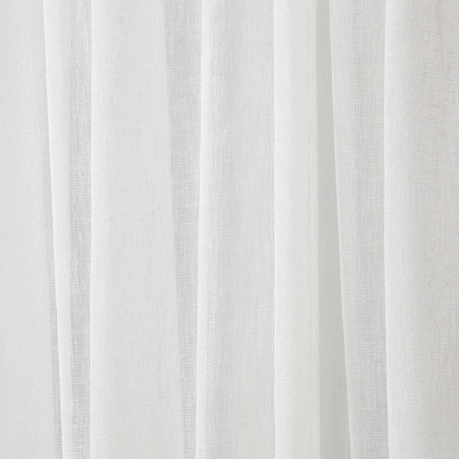 Nicole Miller Nicole Miller Belfry Sheer Rod Pocket Top Curtain Panel (Set of 2)