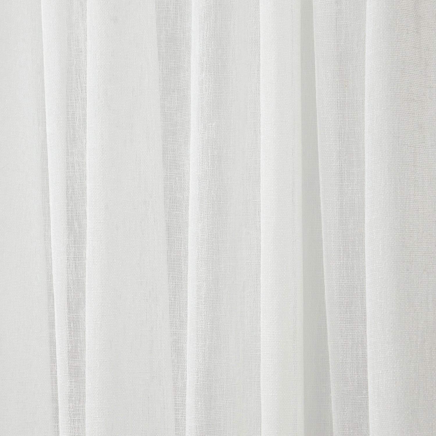 Nicole Miller Nicole Miller Belfry Sheer Rod Pocket Top Curtain Panel (Set of 2)
