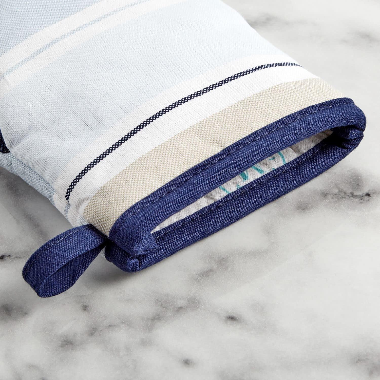 Martha Stewart 2 Piece Stripe Mini Mitt Set