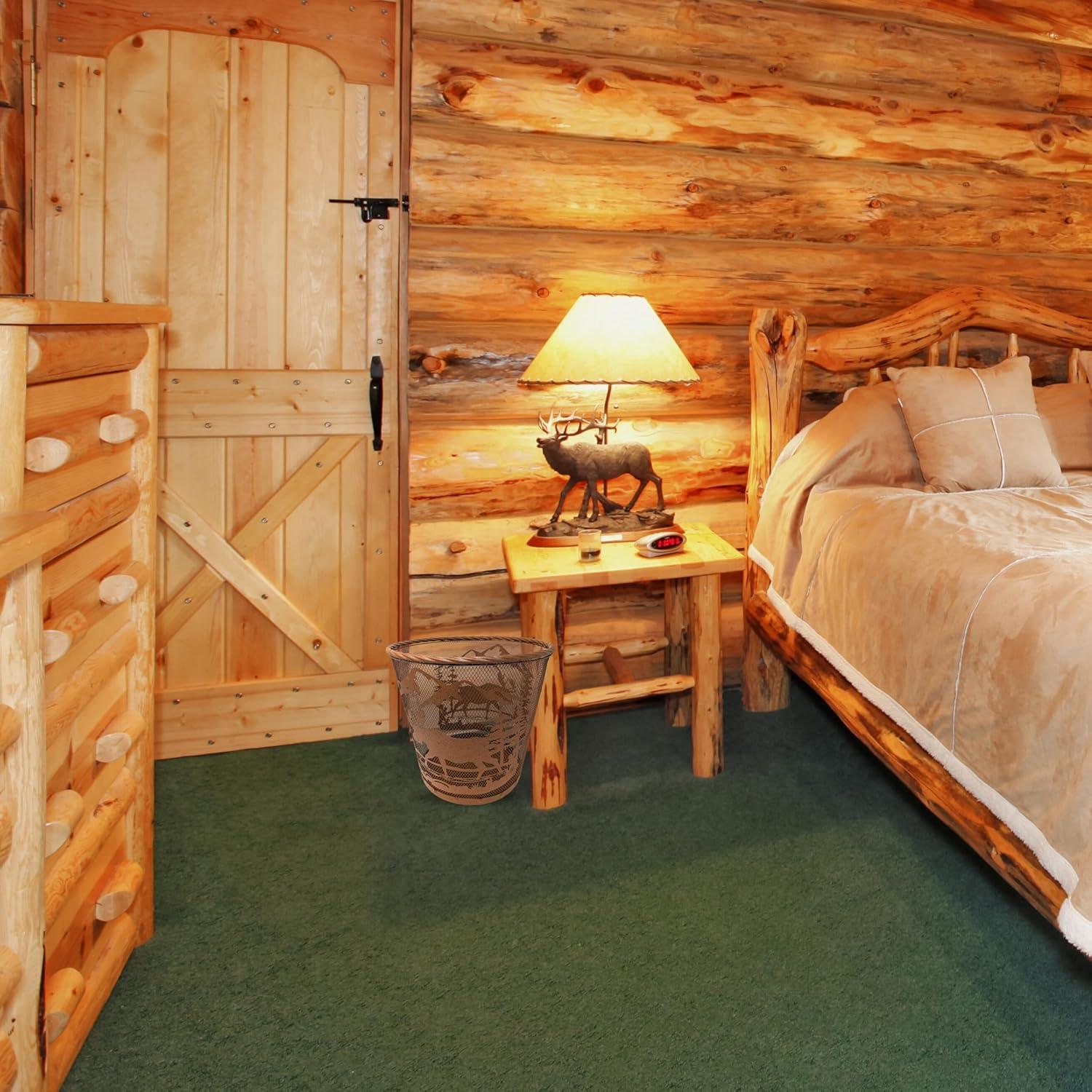 Decor Idea Metal Open Kitchen Trash Can - 2.8 Gallons