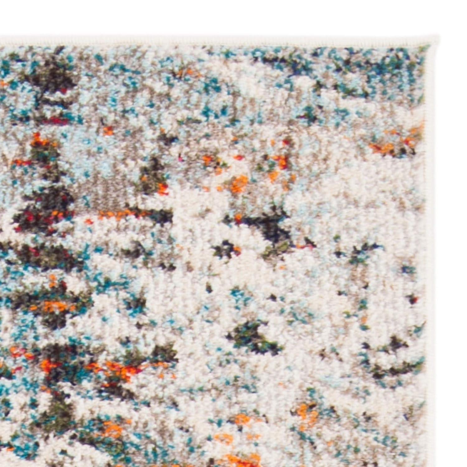 Madison MAD471 Power Loomed Indoor Area Rug - Grey/Blue - 5'3"x7'6" - Safavieh