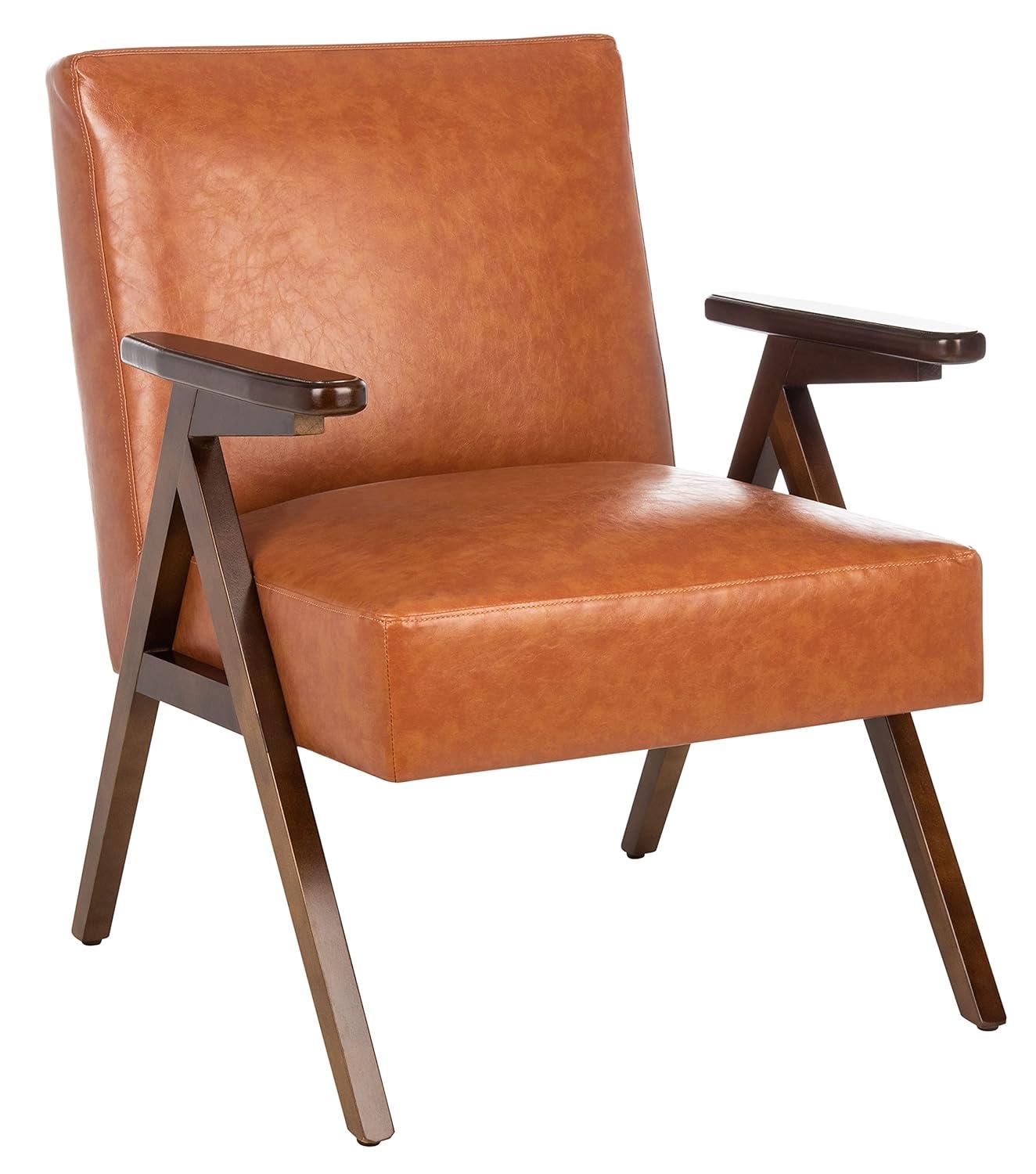 Emyr Arm Chair - Cognac - Safavieh