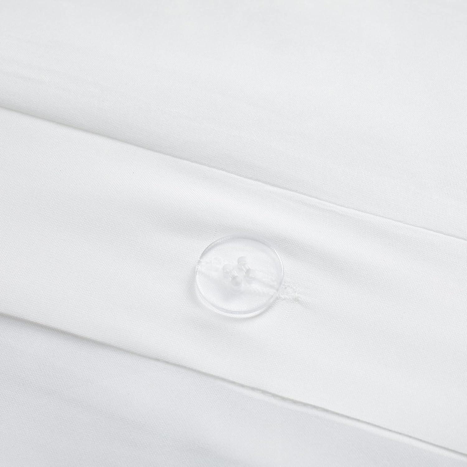 Serta Simply Clean Microfiber 3 Piece Duvet Cover Set