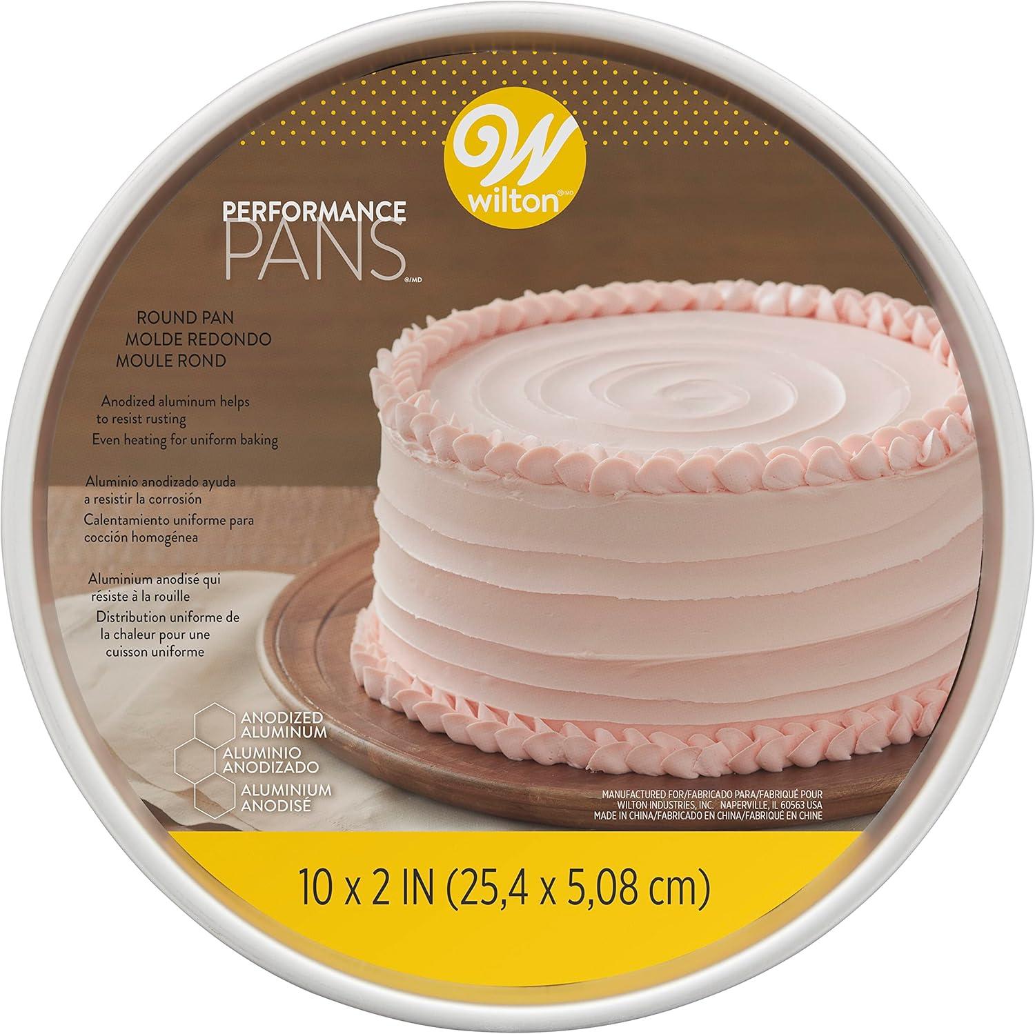 10-Inch Round Aluminum Cake Pan