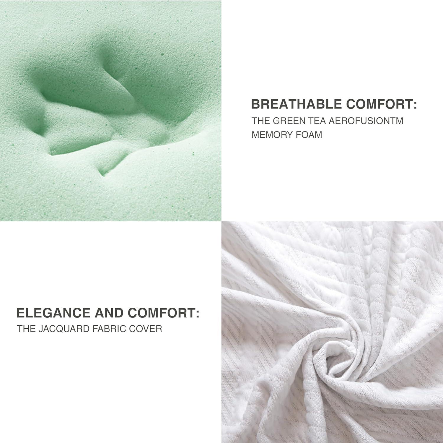 MLILY Twin Mattress in a Box, 6 inch Mattresses for Kids Bed Single Size Daybed Individual Bunk, Memory Foam Medium Firm