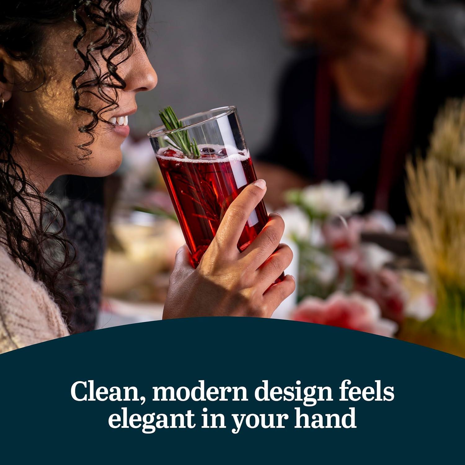 Libbey Libbey Lisbon 16-Piece Tumbler and Rocks Glass Set