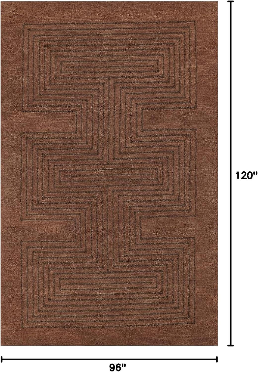 Simone Hand-Tufted Wool Rug - 8' x 10'