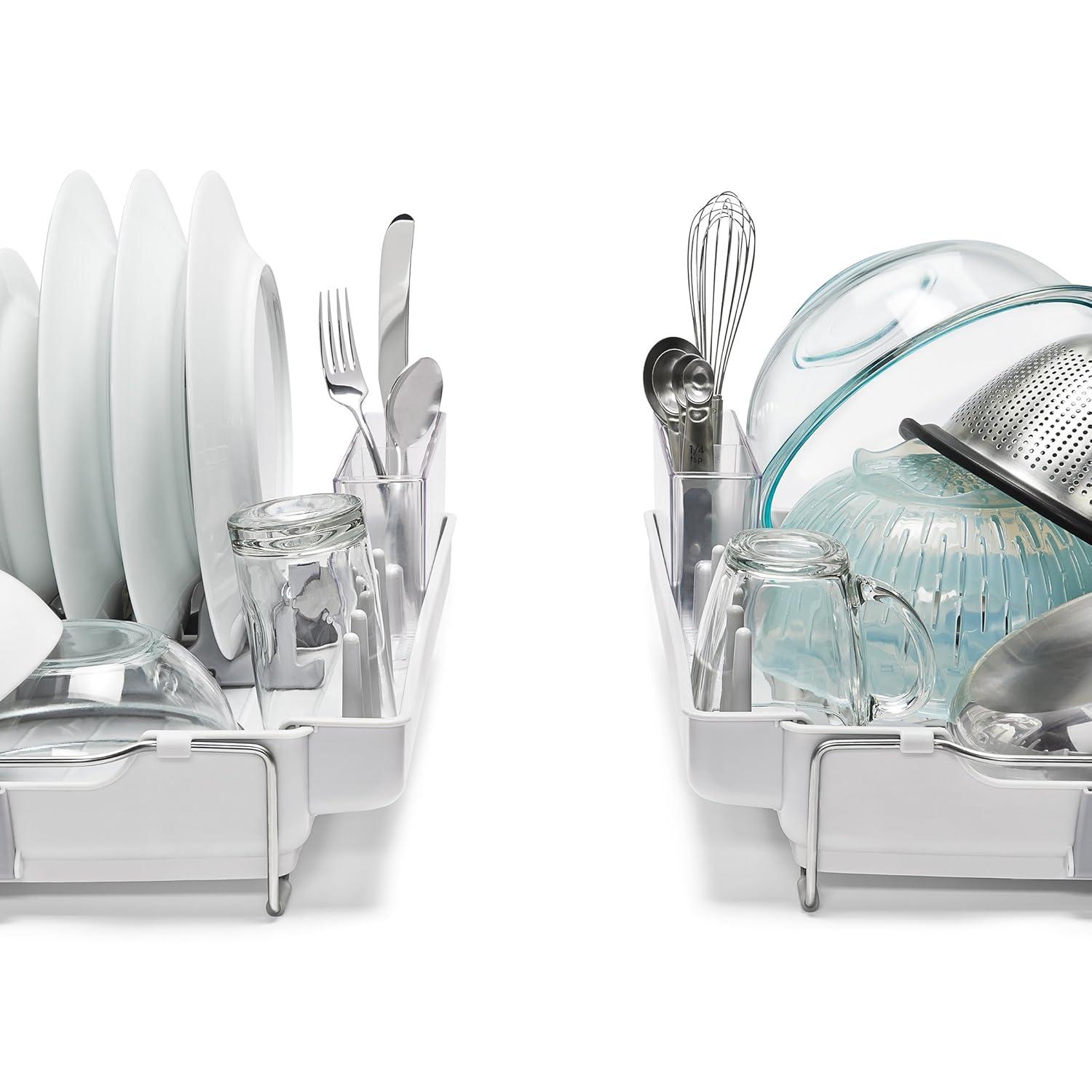 OXO OXO Stainless Steel Countertop Dish Rack