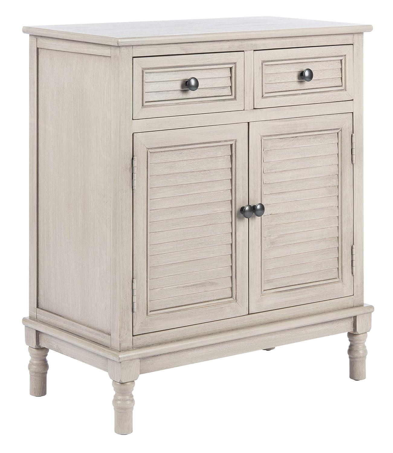 SAFAVIEH Tate 2-Drawer 2-Door Sideboard Black