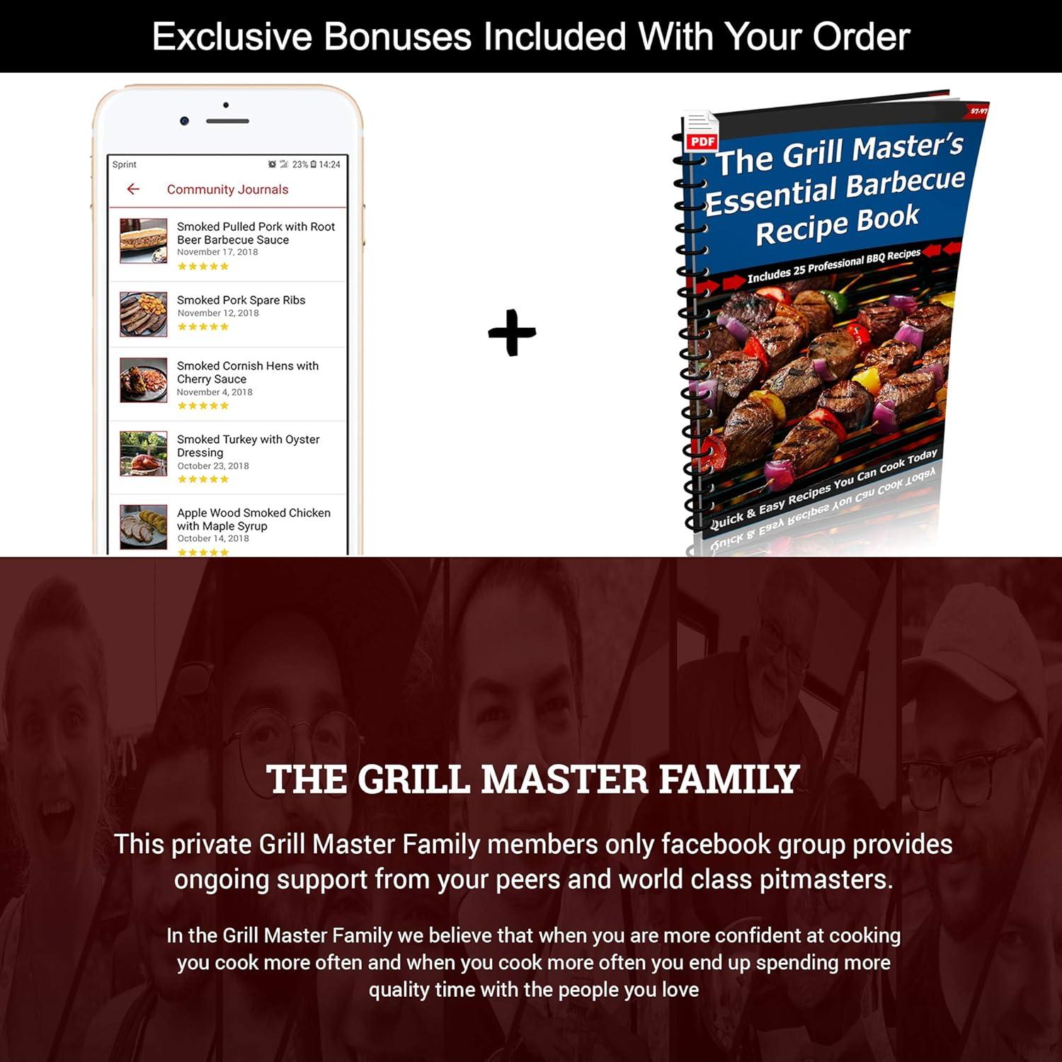 Cave Tools Grill Smoker Box Starter Kit for Wood Chips, Stainless Steel Bucket Style with Hinged Lid, BBQ Grill and Smoker Accessories