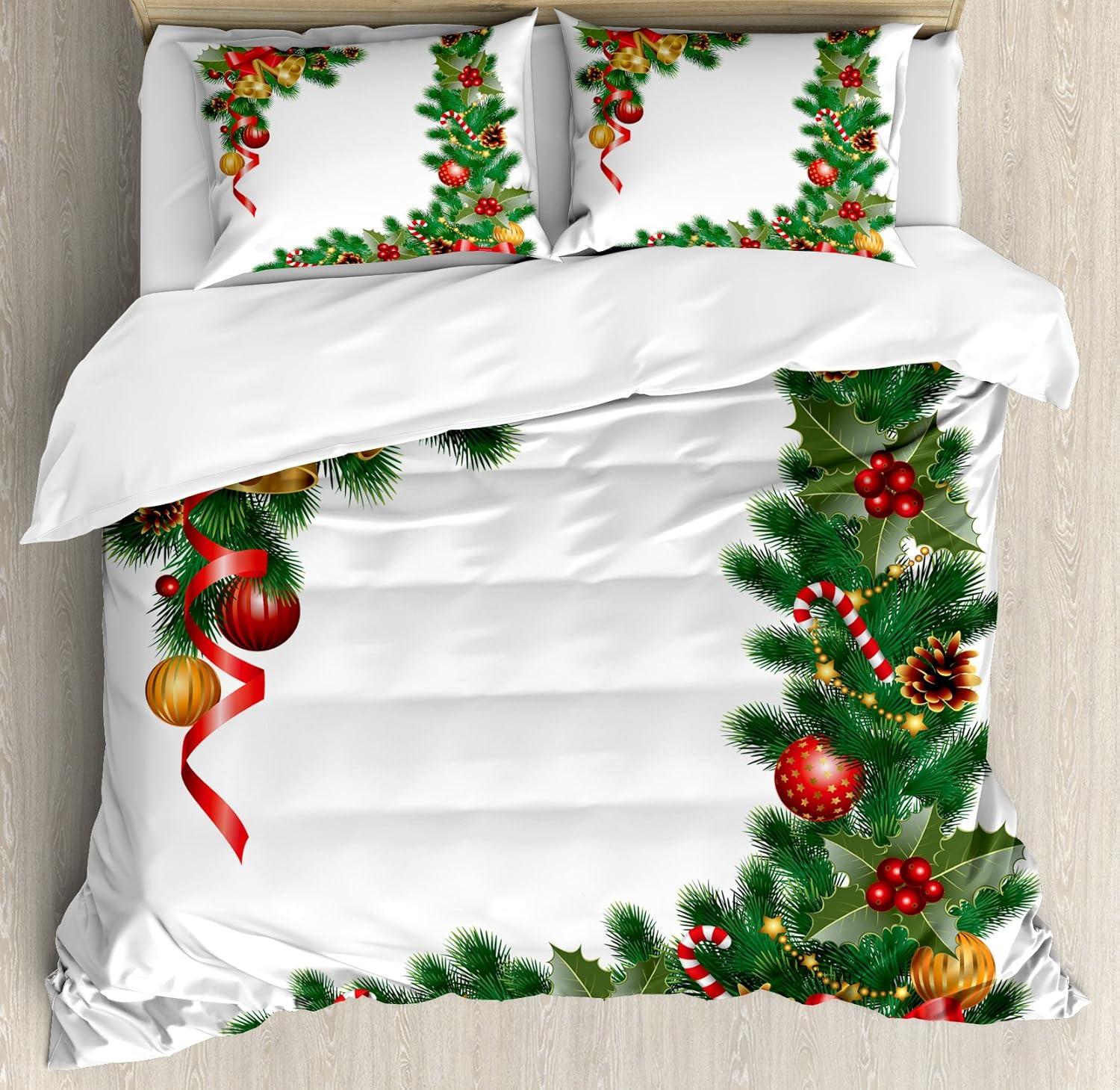 Ambesonne Farmhouse / Country Floral Duvet Cover Set