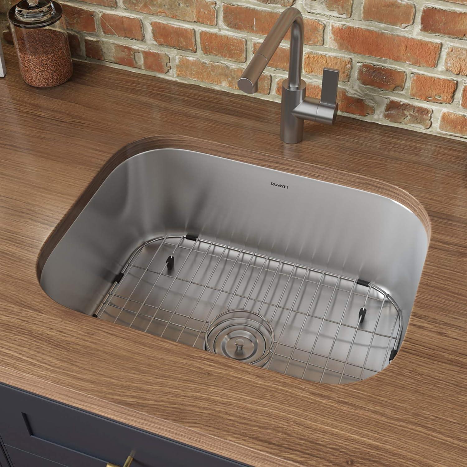 Ruvati Bar Prep Sink Undermount 16 Gauge Stainless Steel