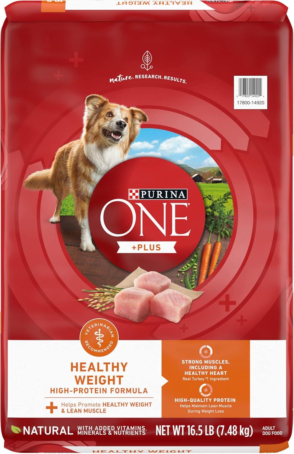 Purina ONE SmartBlend High Protein Healthy Weight Natural Turkey Flavor Dry Dog Food