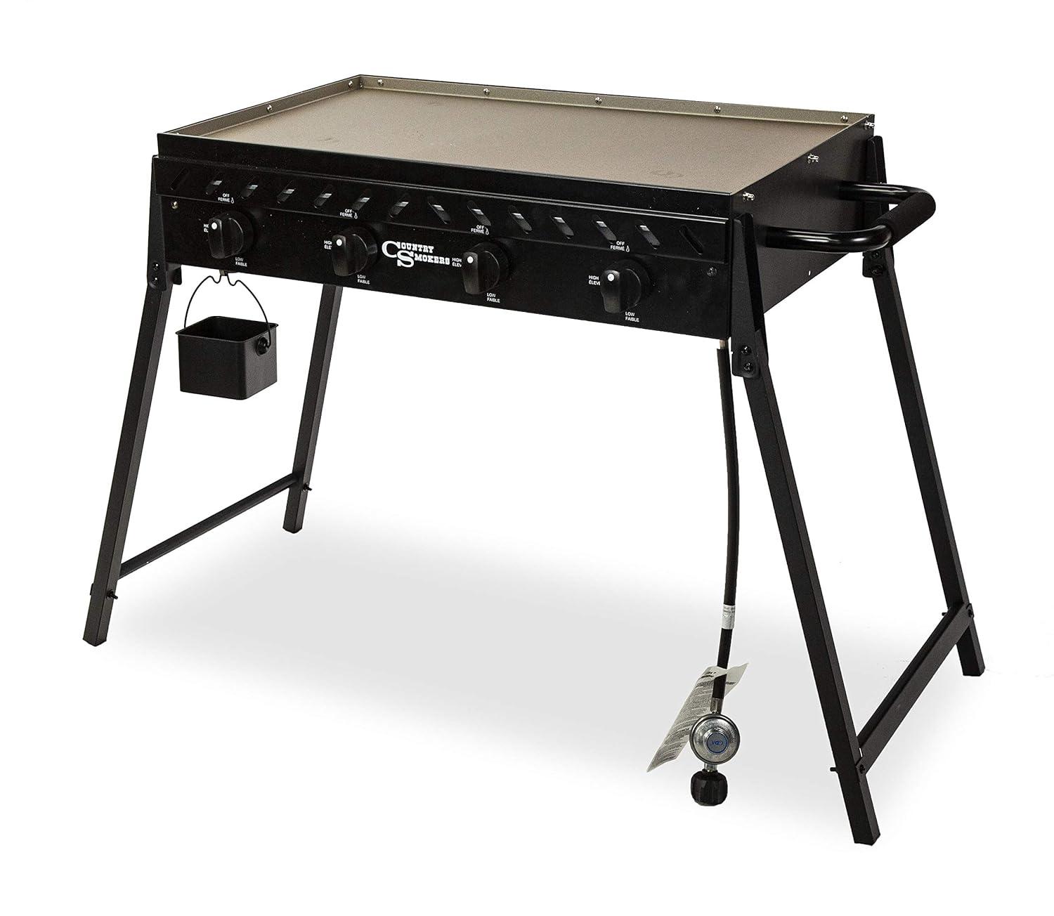 Country Smokers 4 - Burner Flat Top Gas Griddle