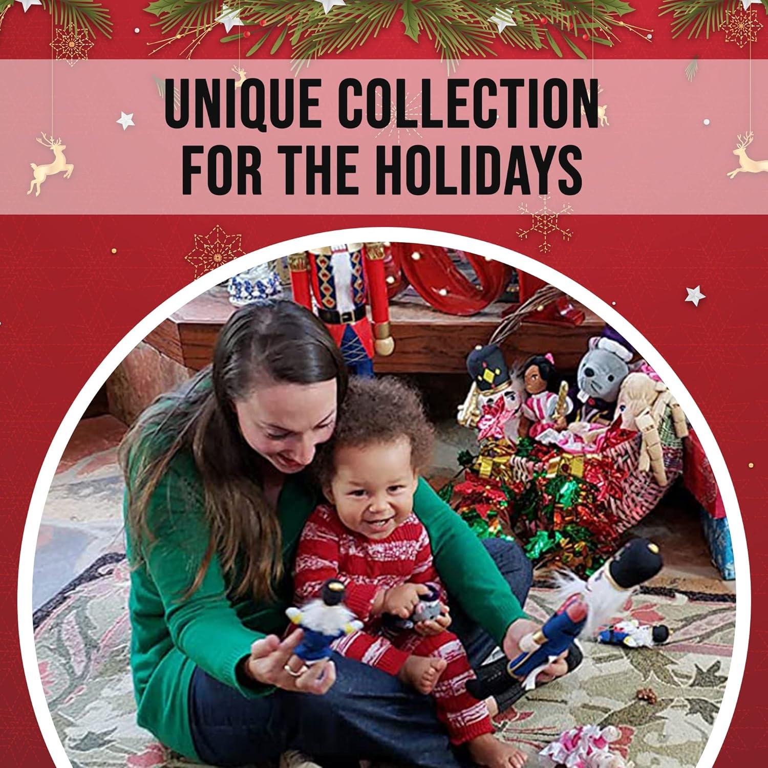 Christmas Nutcracker in Red and Green Plaid